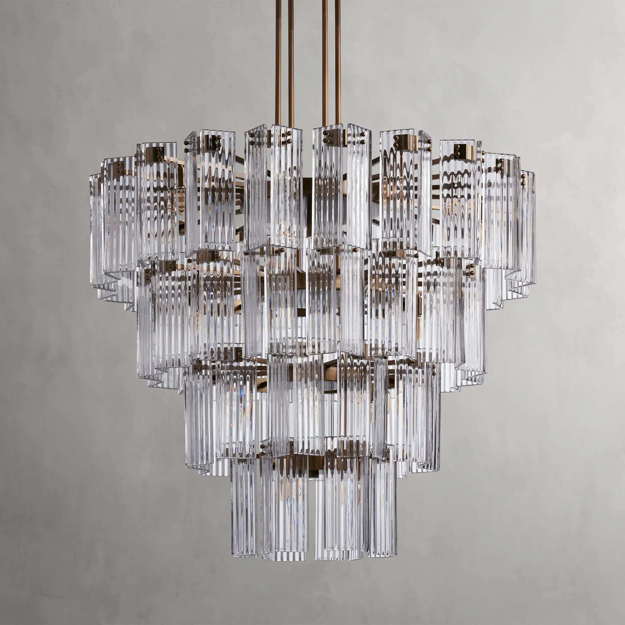 Delsie Round Chandelier 38" 48" 60"