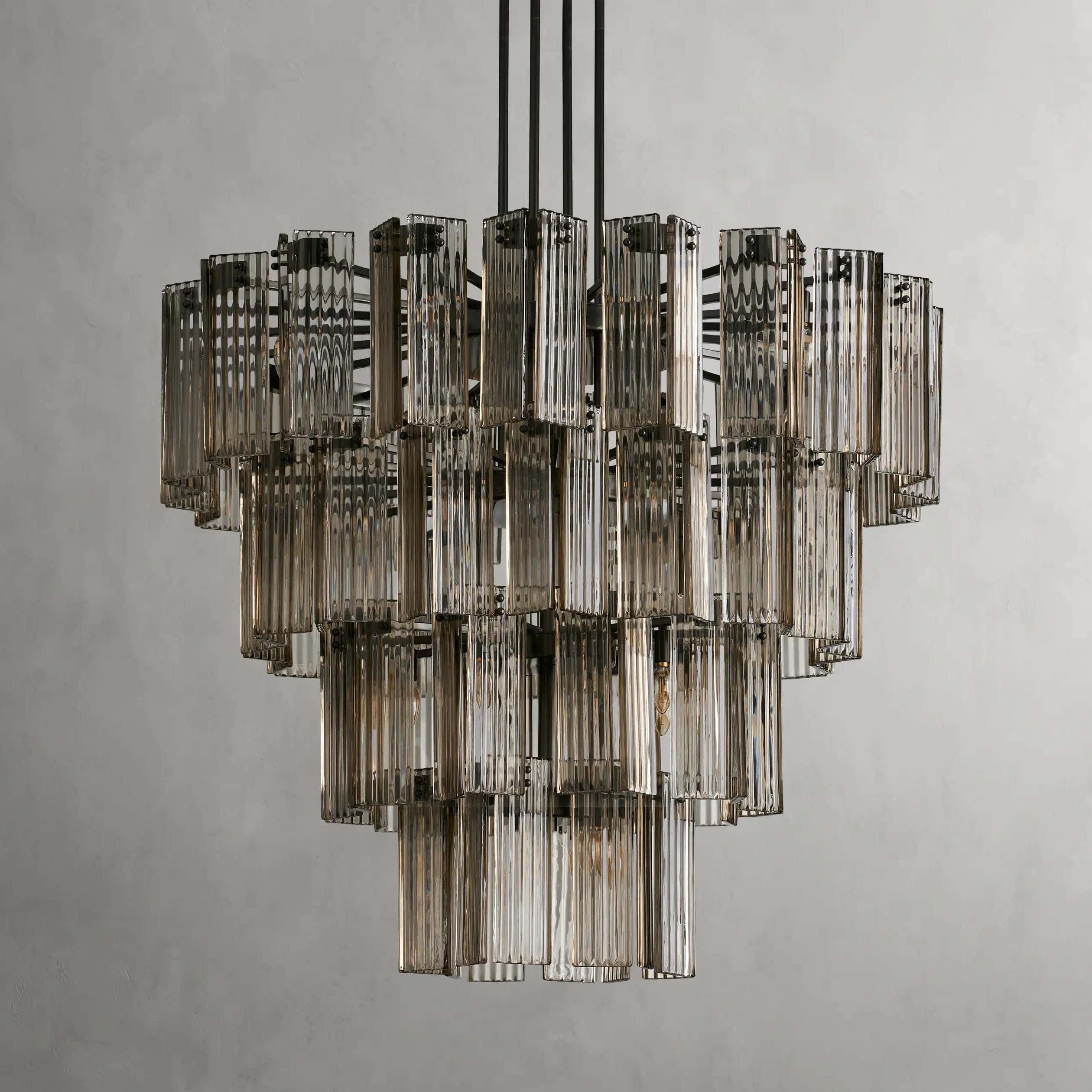 Delsie Round Chandelier 38" 48" 60"