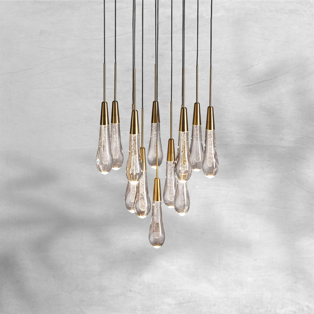Soltaire Round Chandelier 17"24"36"48''58"