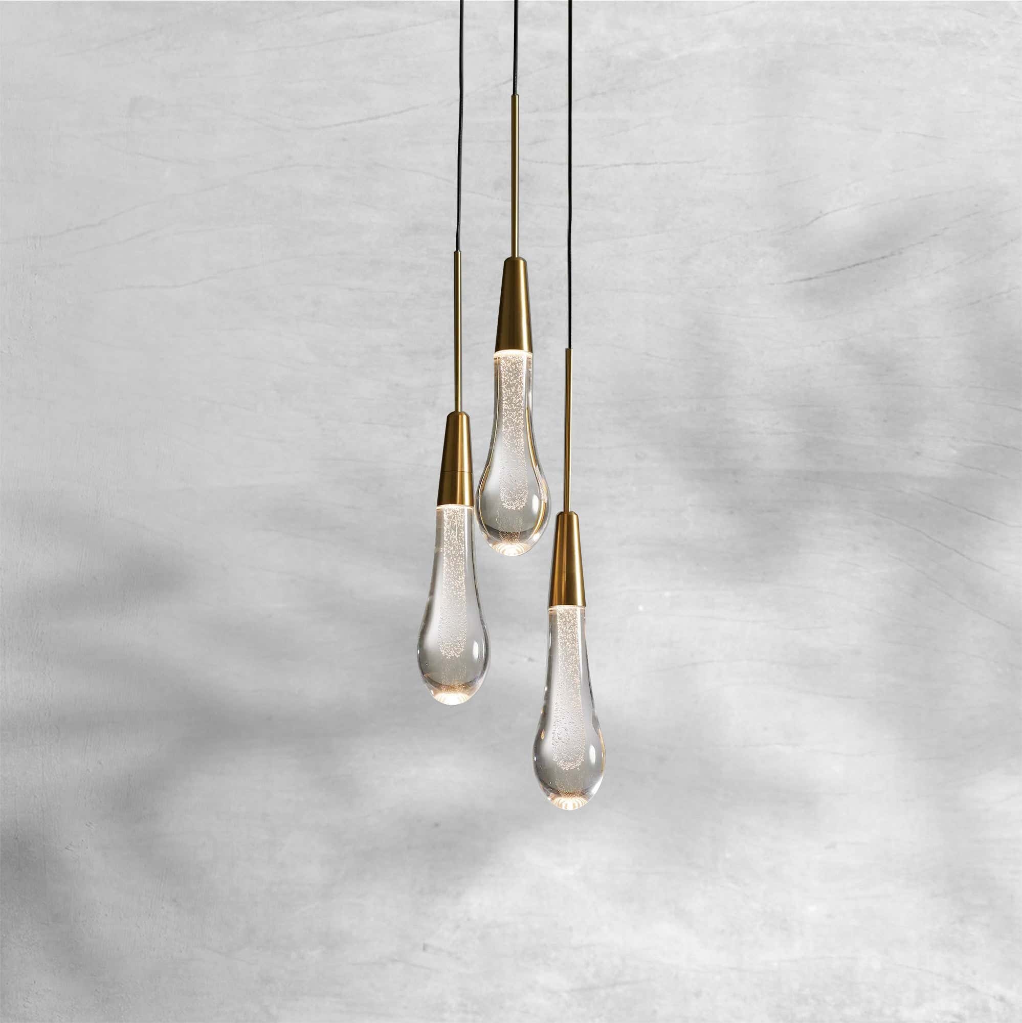 Soltaire 3-Light Pendant