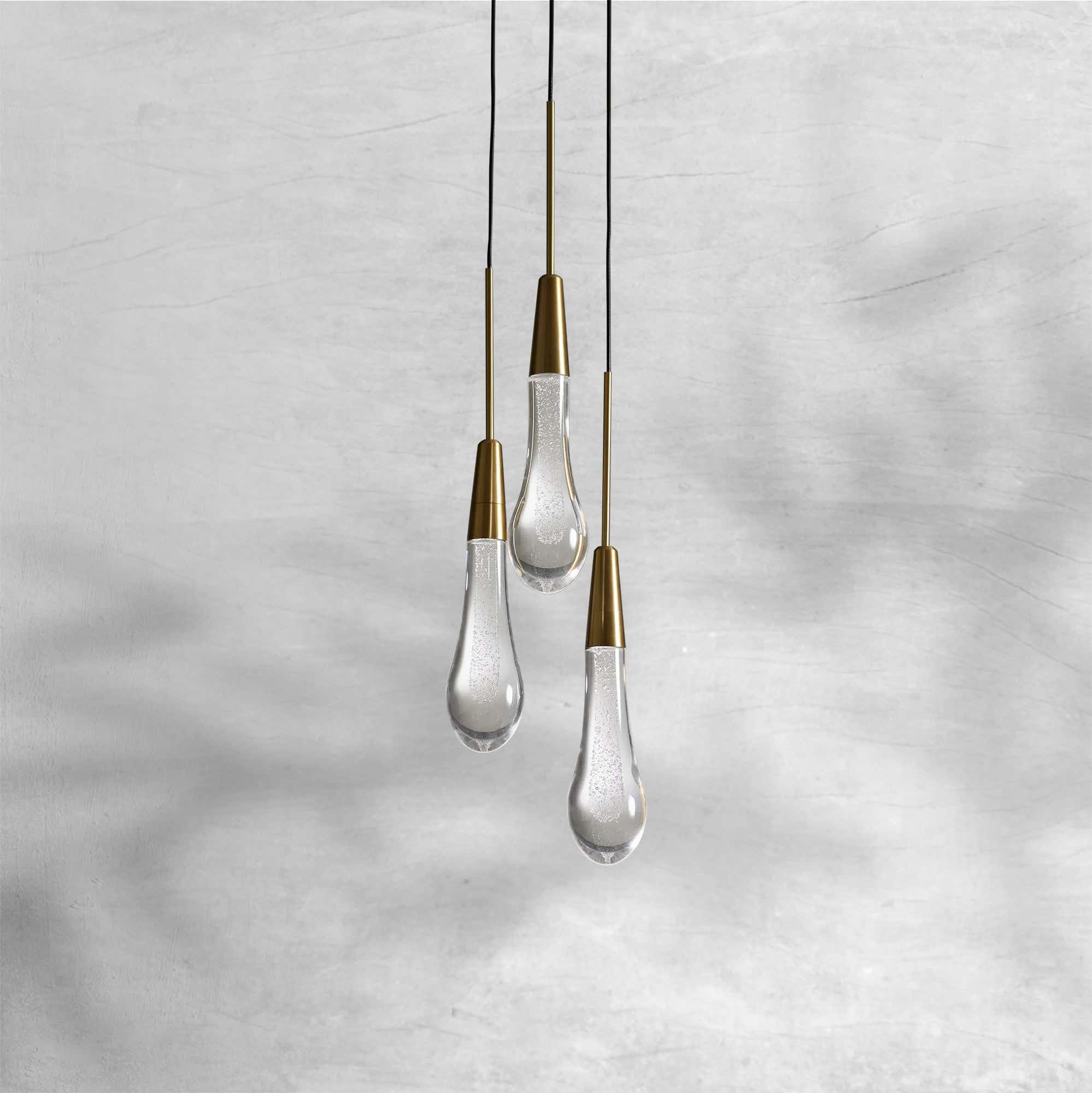 Soltaire 3-Light Pendant