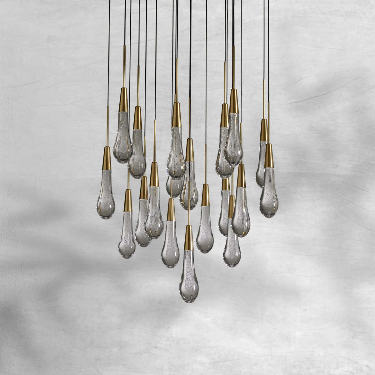 Soltaire Round Chandelier 17"24"36"48''58"