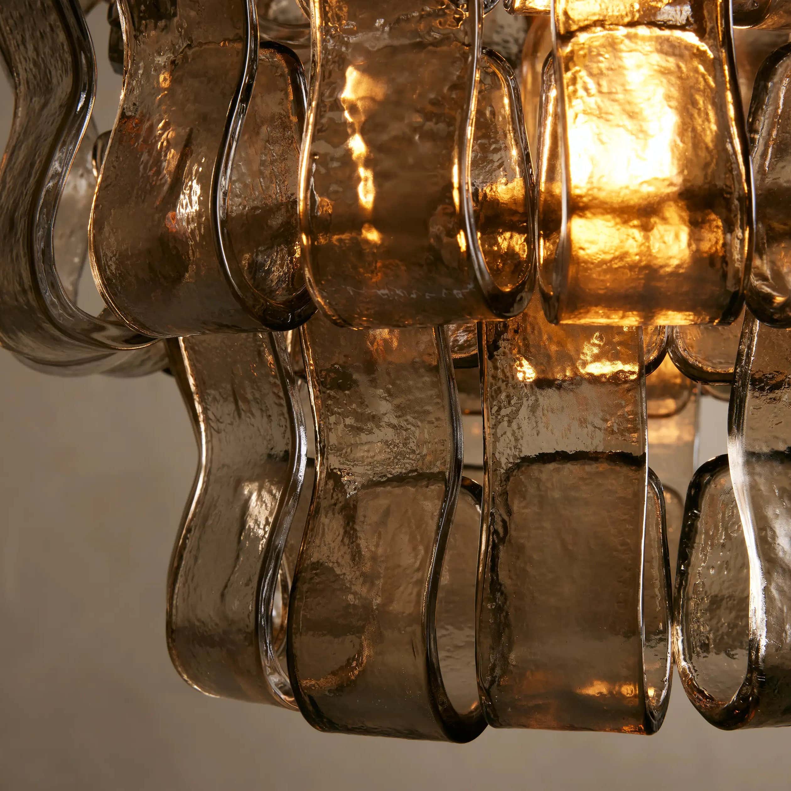 Amor Ghiaccio Glass Pendant Light