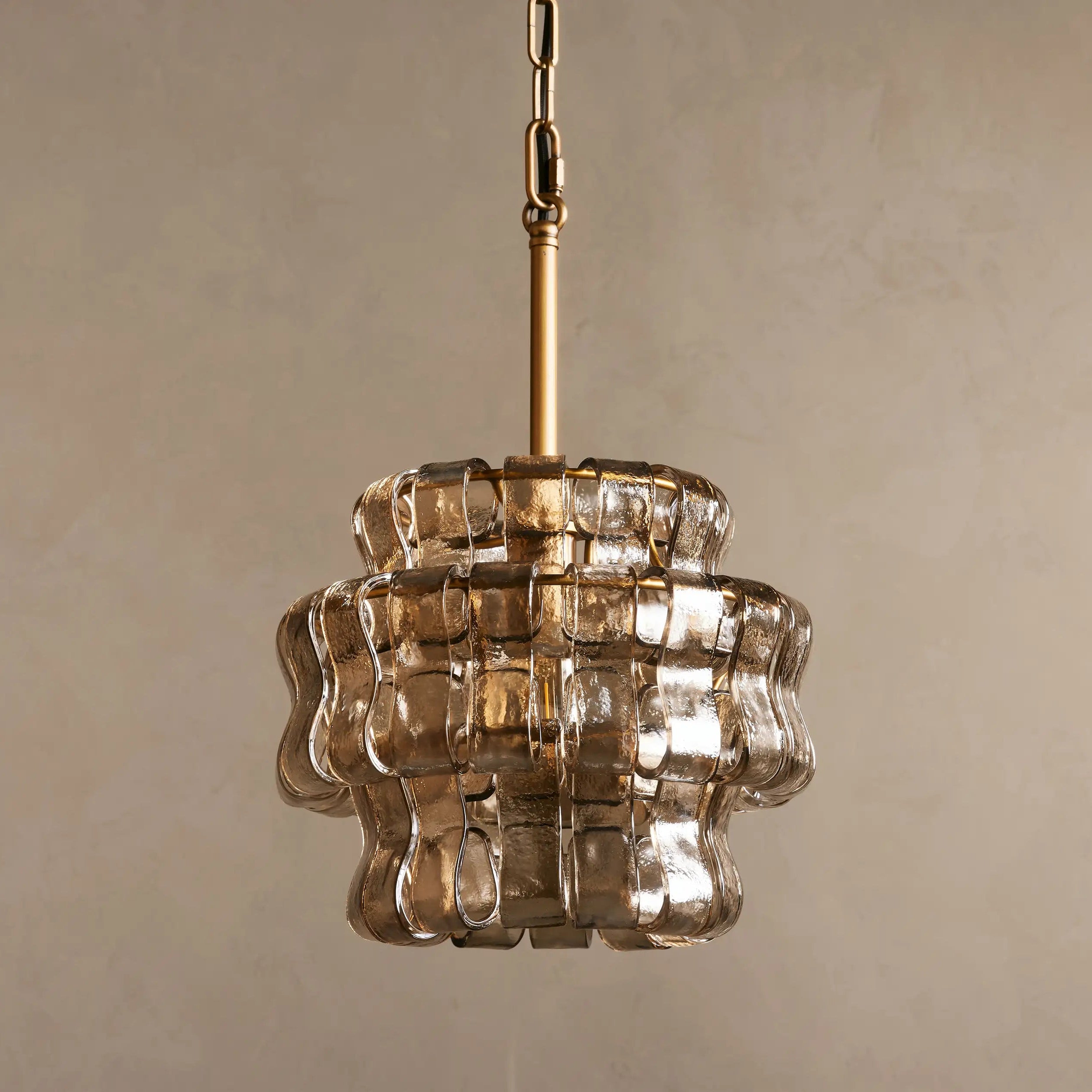 Amor Ghiaccio Glass Pendant Light