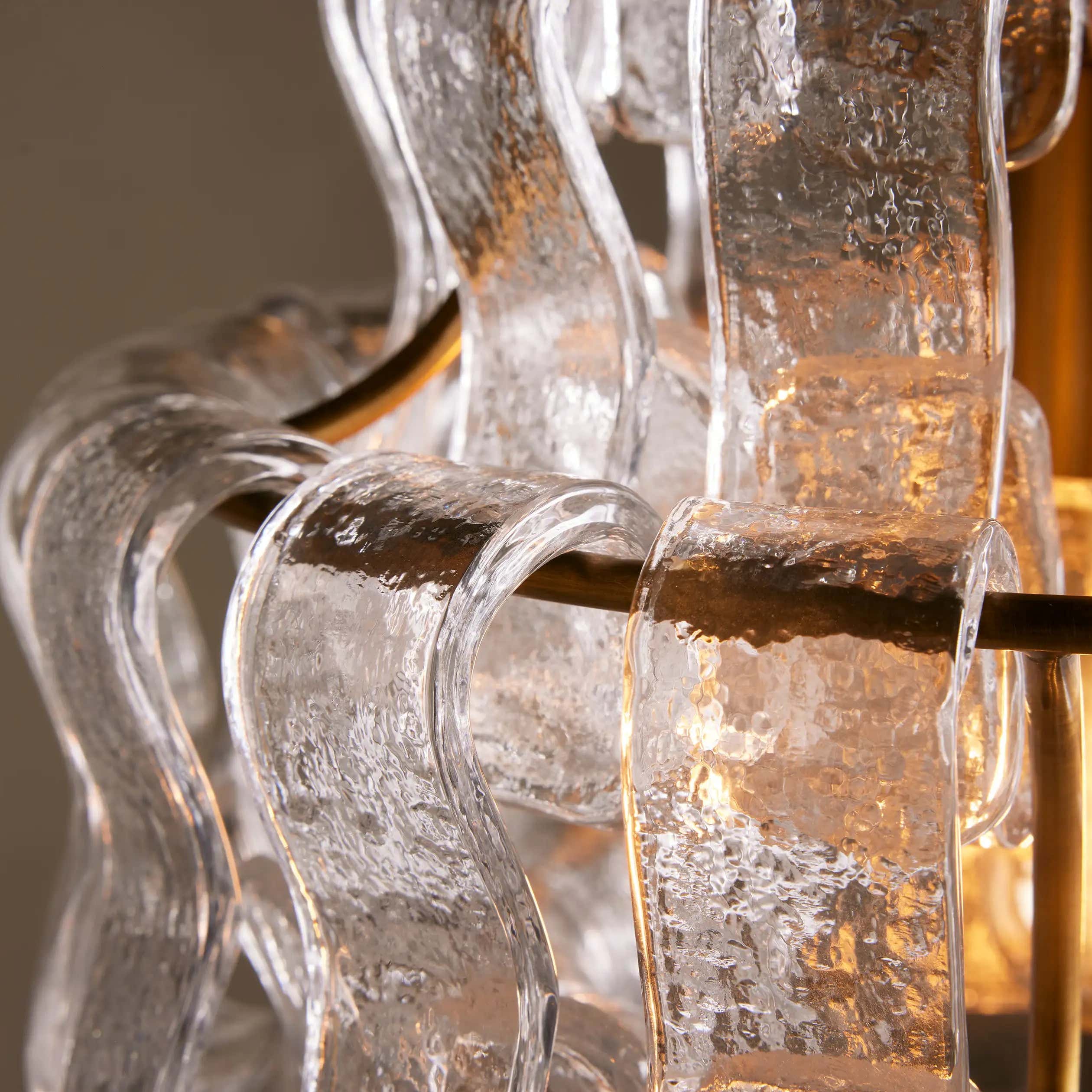 Amor Ghiaccio Glass Pendant Light