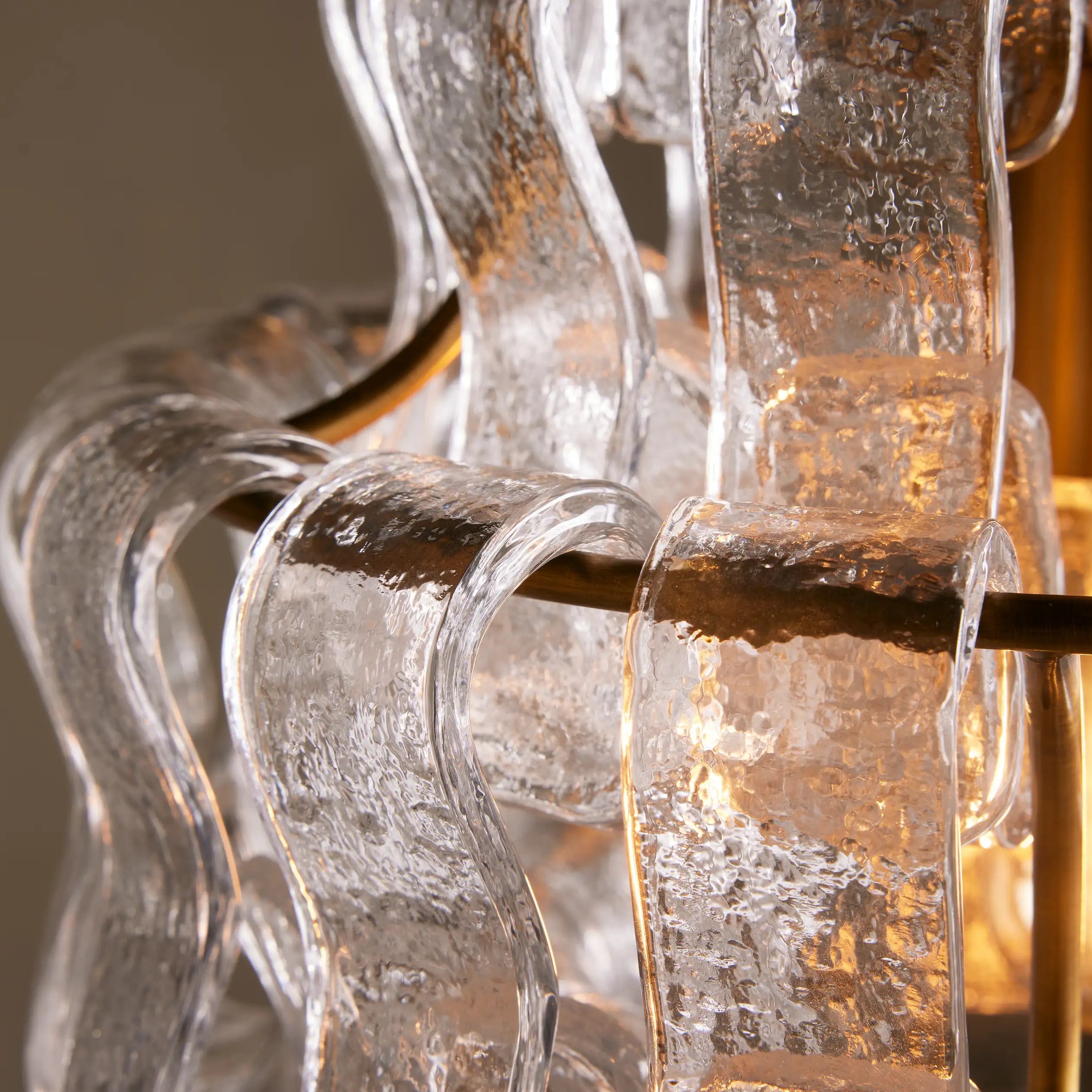 Amor Ghiaccio Glass Pendant Light