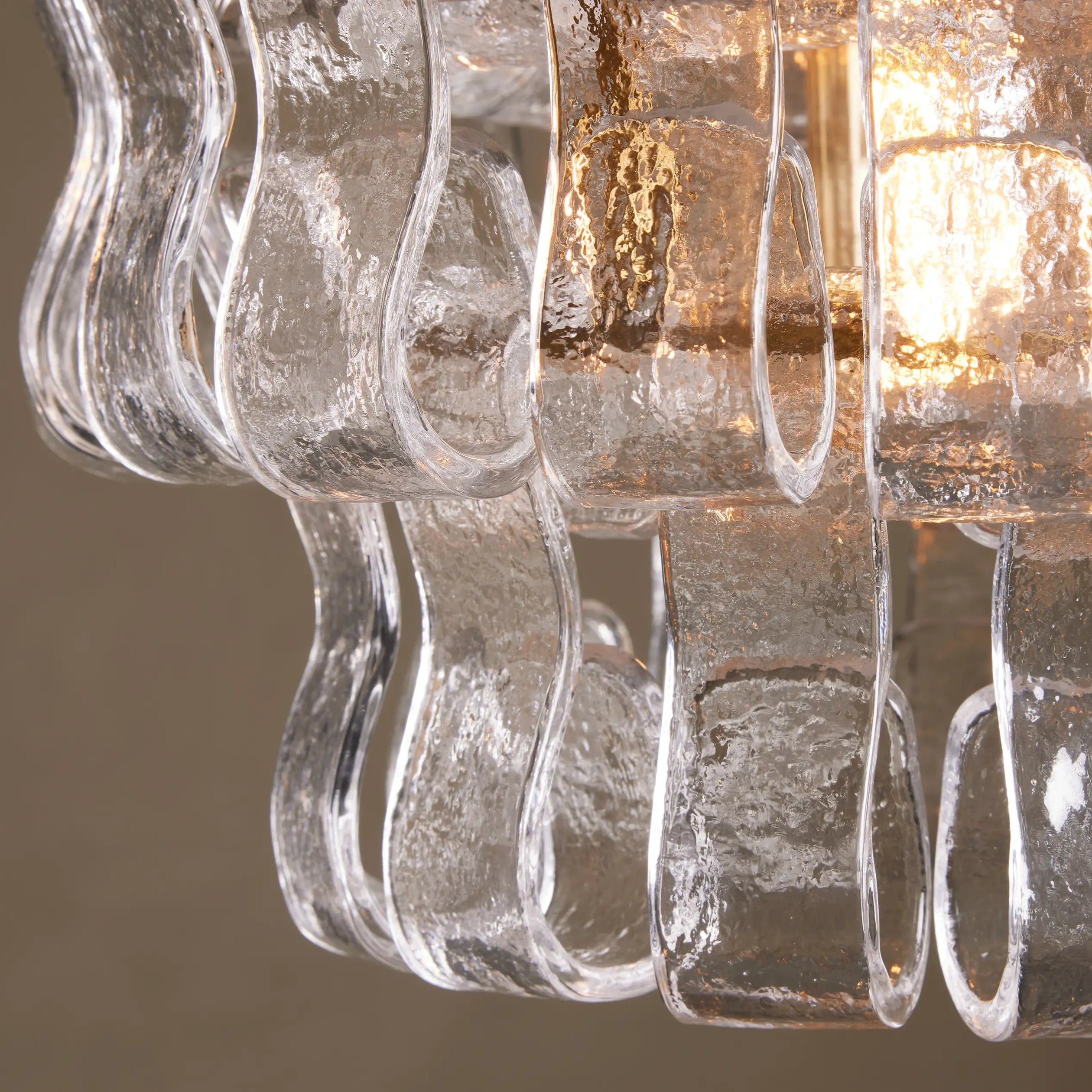 Amor Ghiaccio Glass Pendant Light
