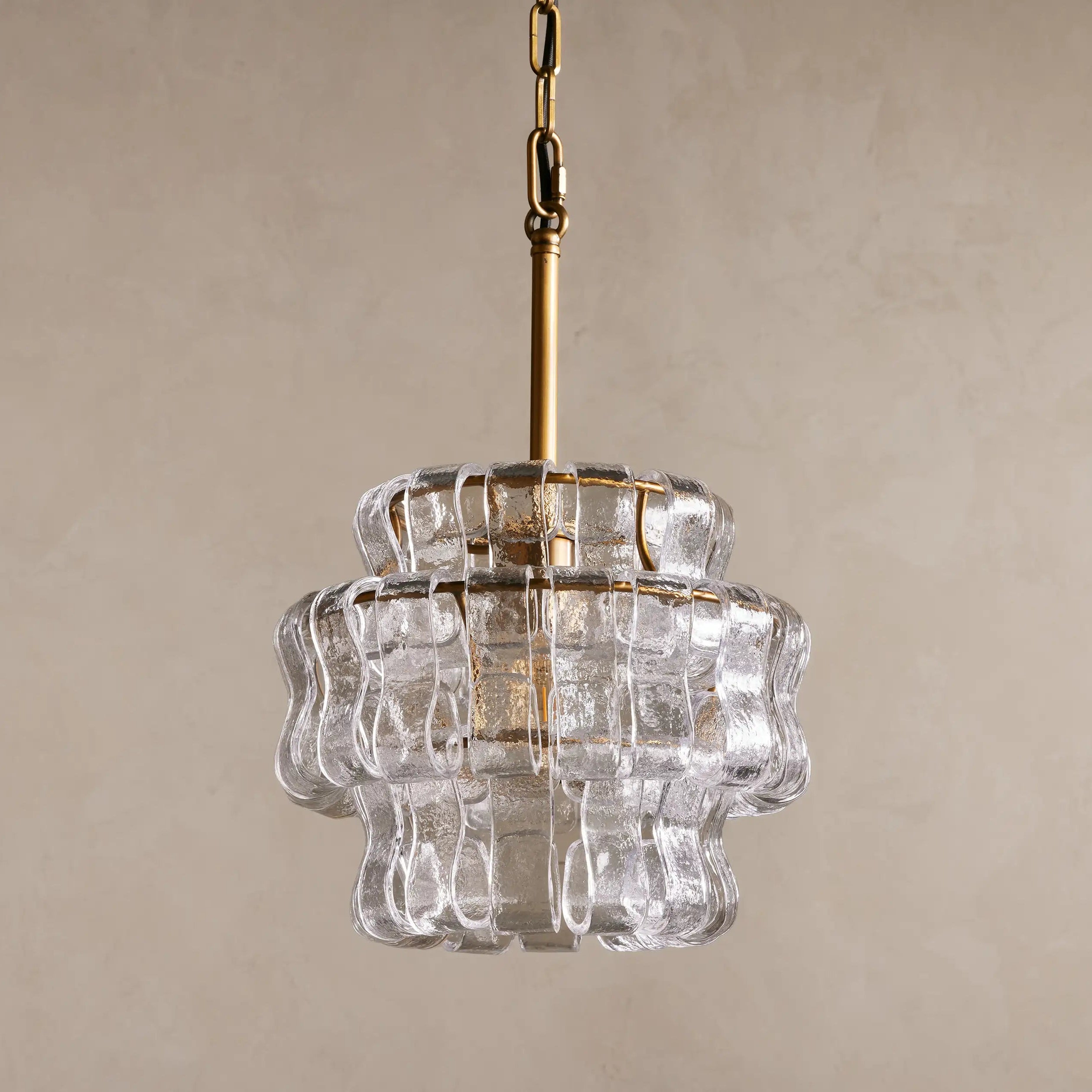 Amor Ghiaccio Glass Pendant Light