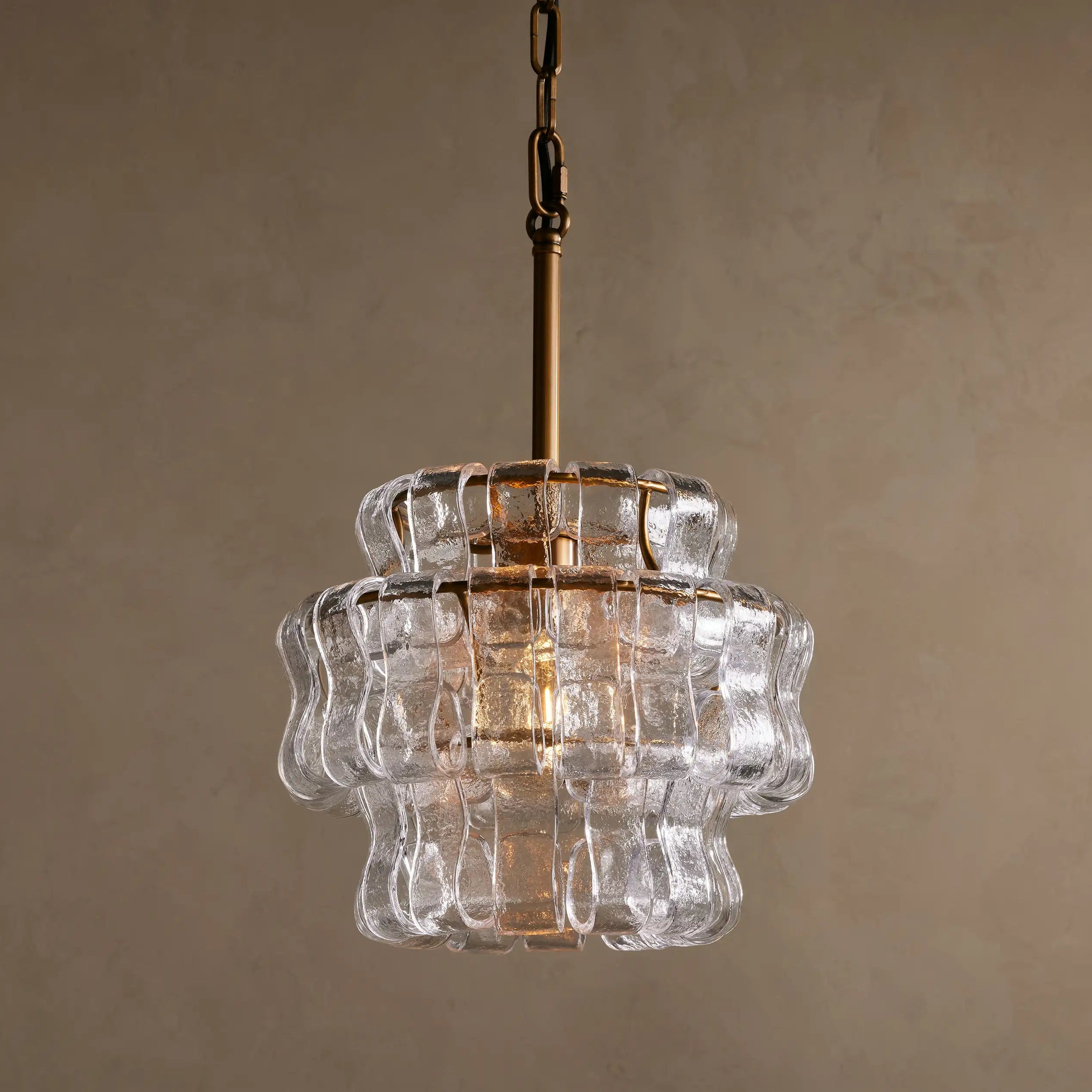 Amor Ghiaccio Glass Pendant Light