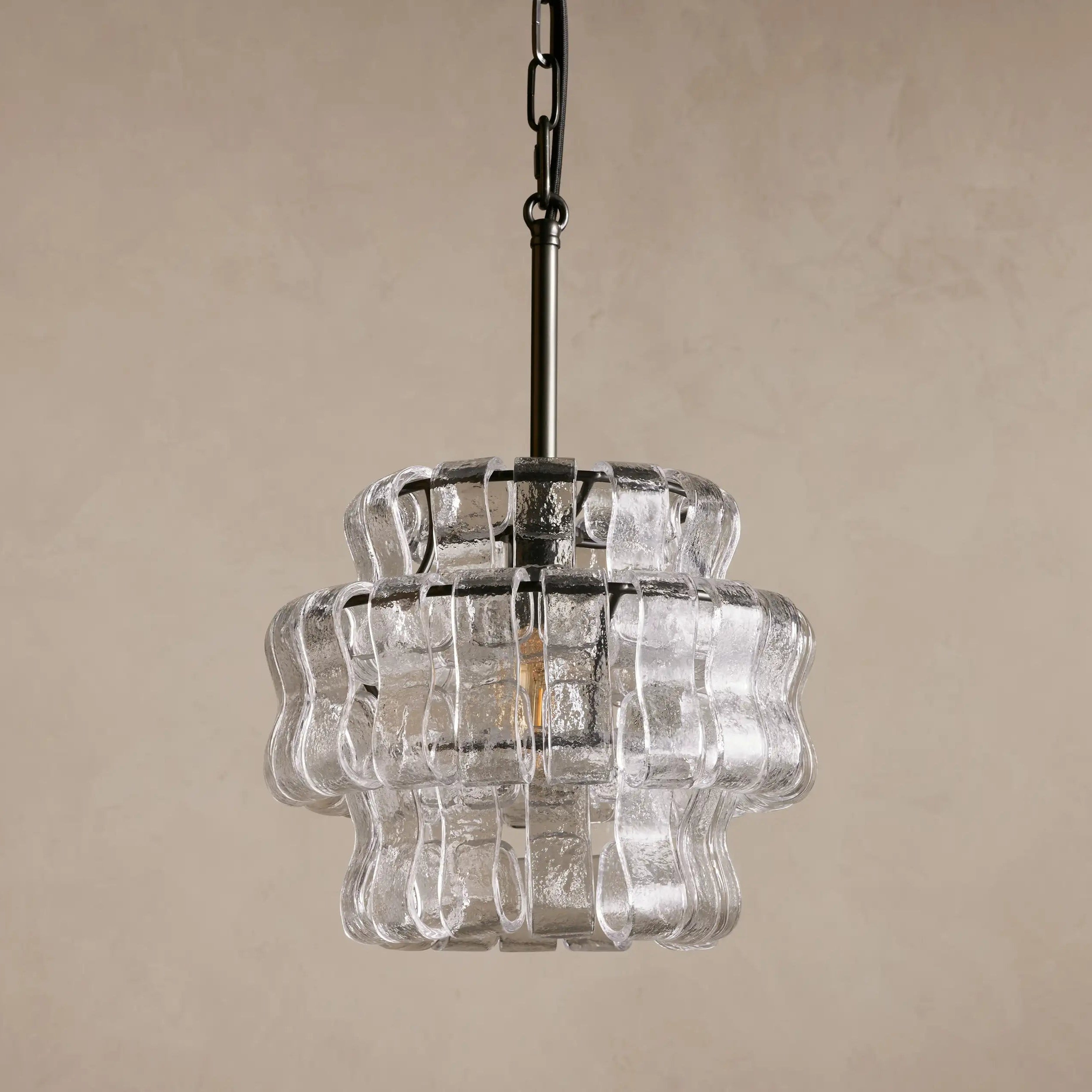 Amor Ghiaccio Glass Pendant Light