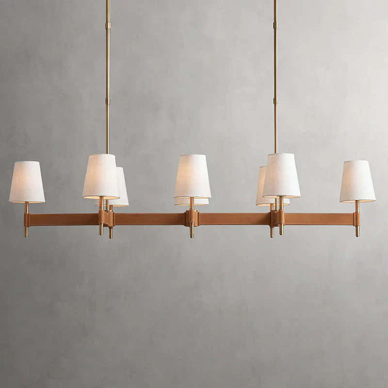 Hastings Midcentury Modern Linear Chandelier