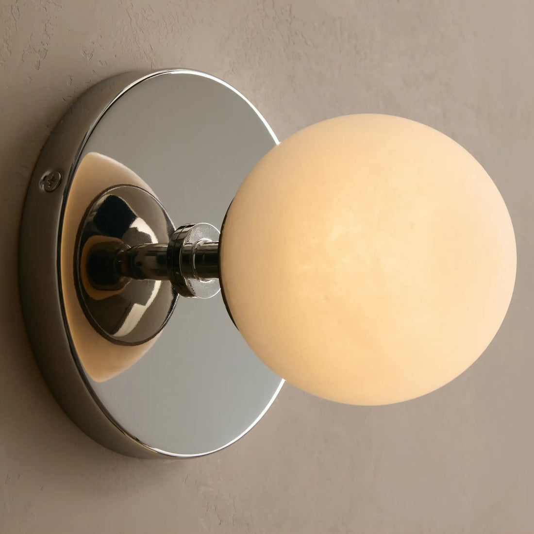 Girouette  Alabaster Sconce