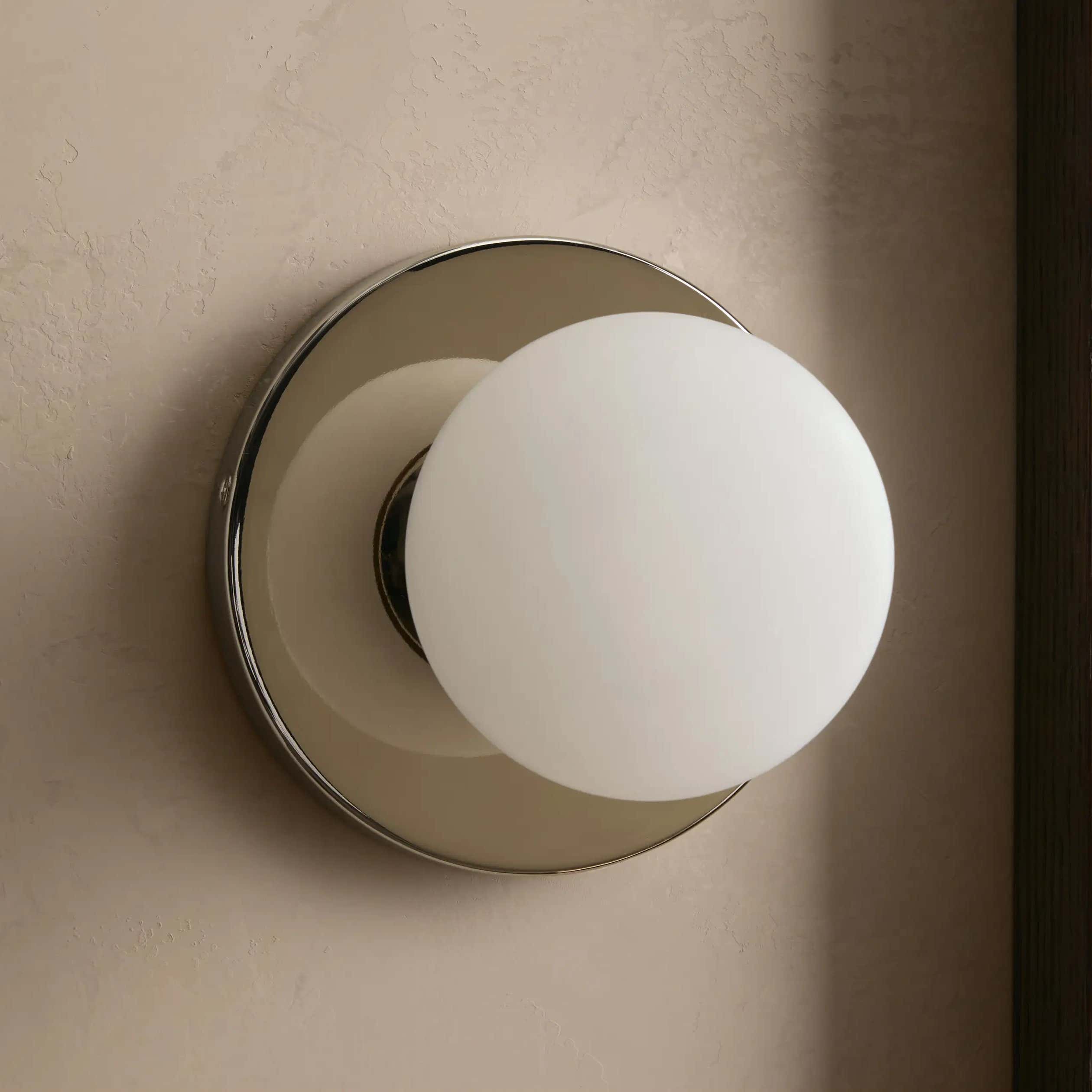 Girouette  Alabaster Sconce