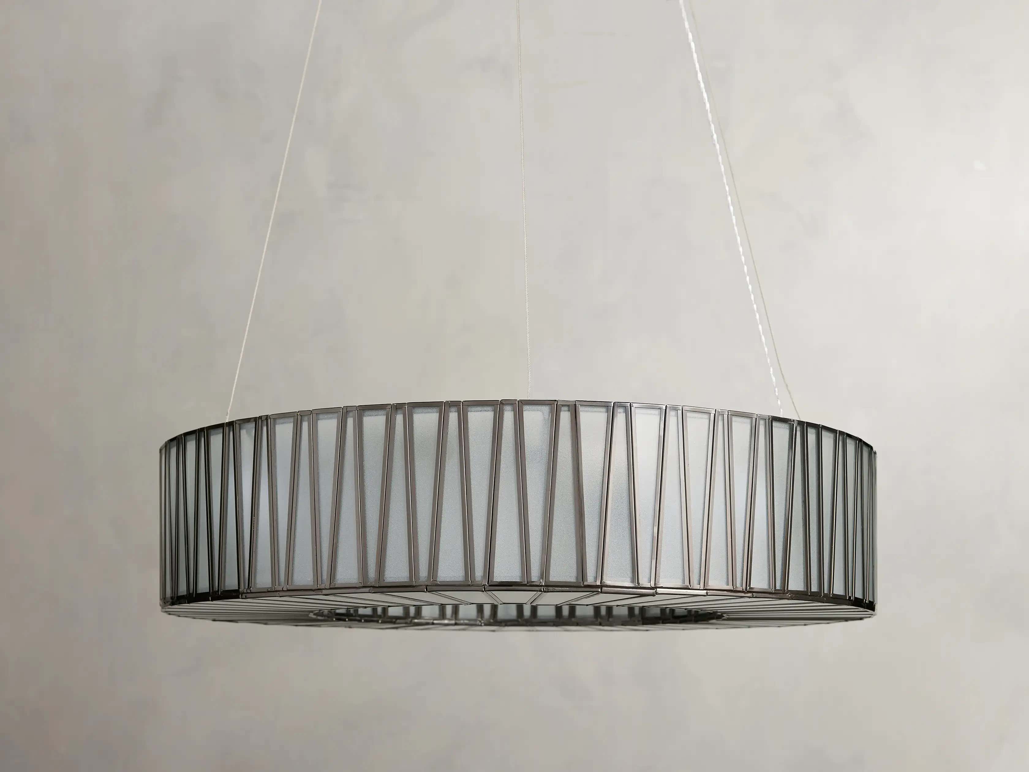 Junet Glass Round Chandelier 24" 36'' 42" 60''D
