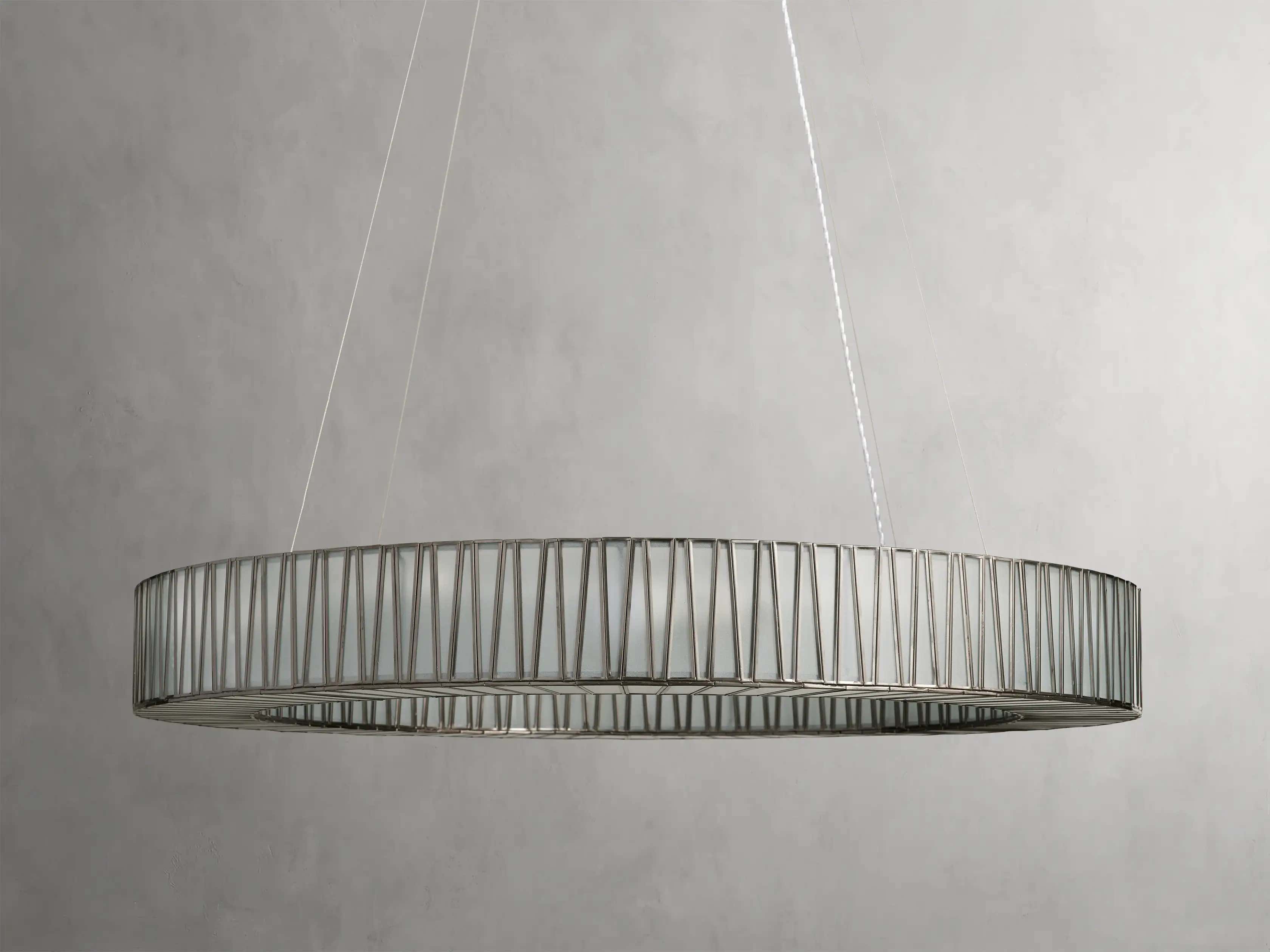 Junet Glass Round Chandelier 24" 36'' 42" 60''D
