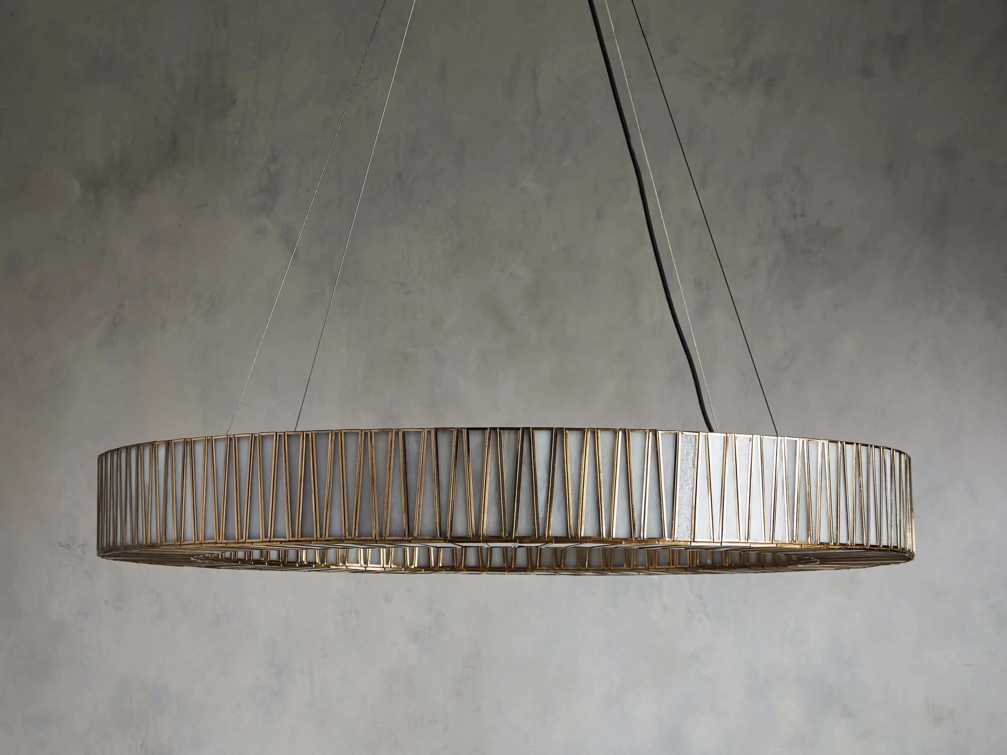 Junet Glass Round Chandelier 24" 36'' 42" 60''D