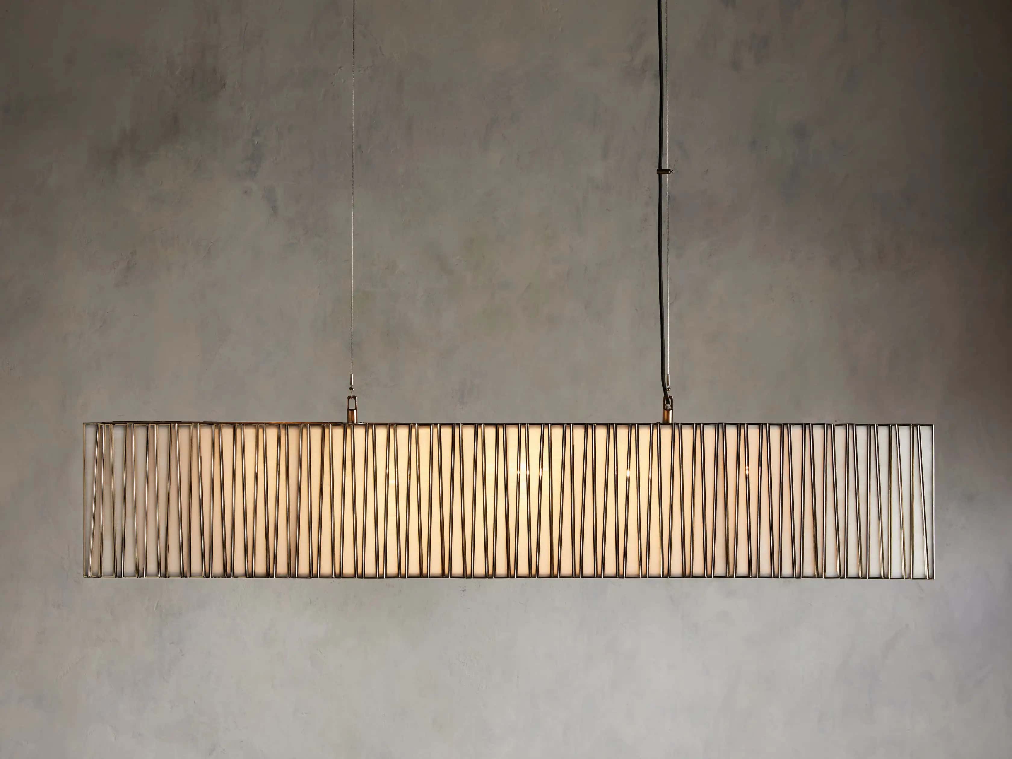 Junet Rectangular Chandelier 49"W 60"W