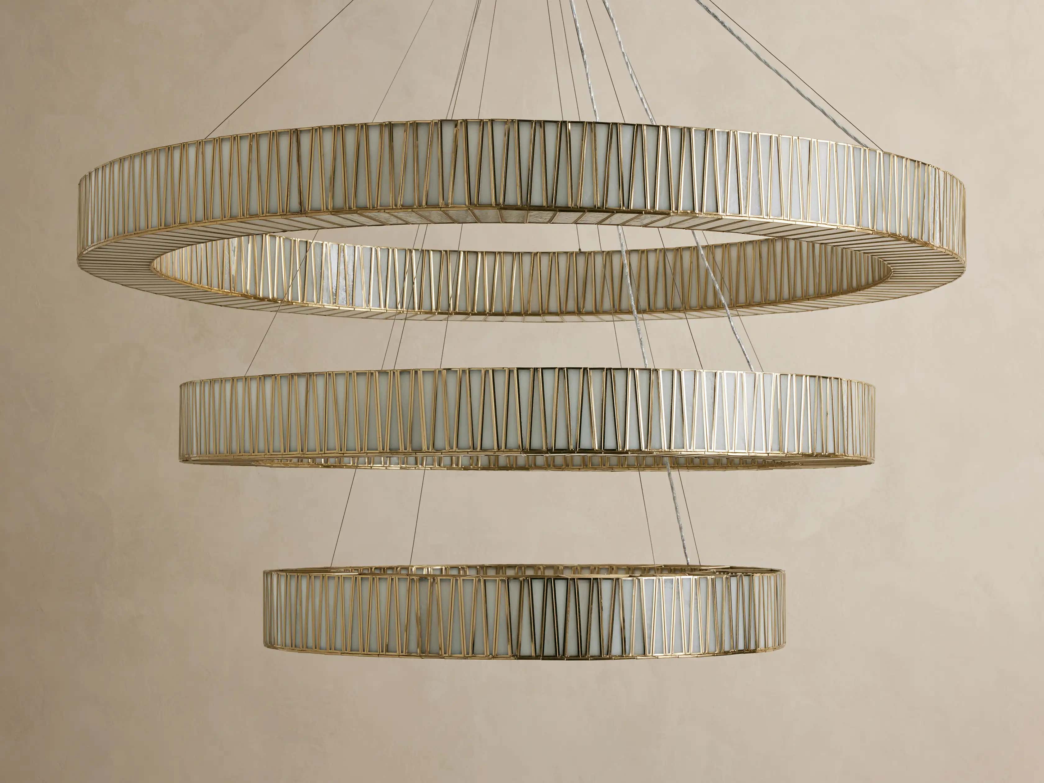 Junet 3-Tier Round Chandelier