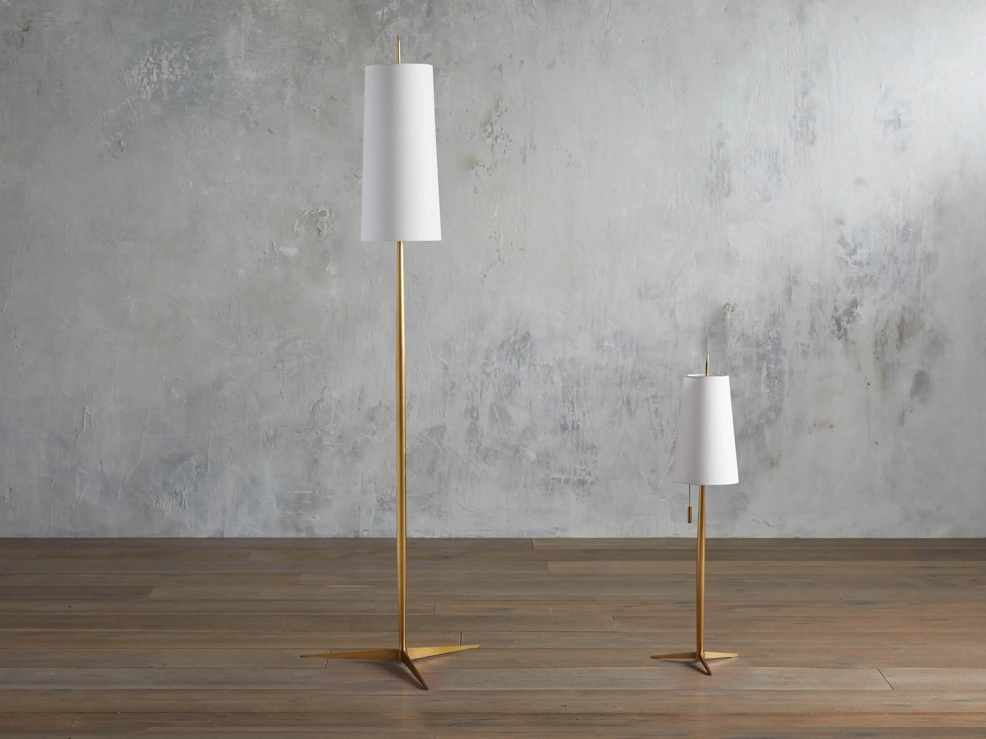 Lancia Brass Table Lamp