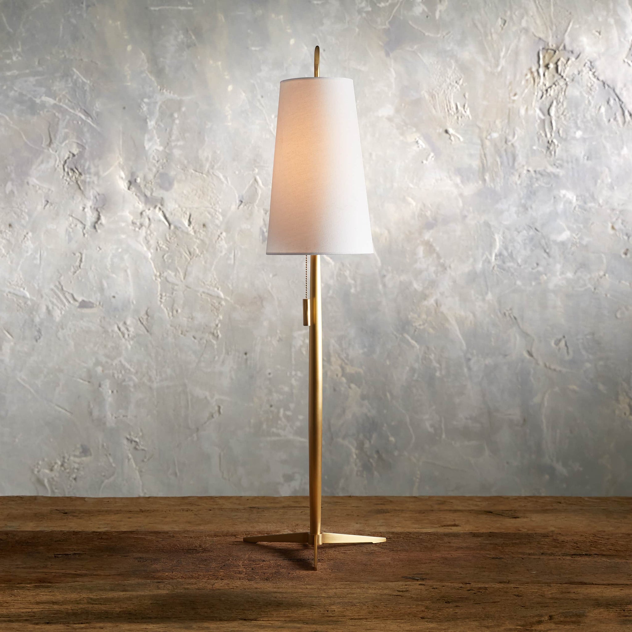 Lancia Brass Table Lamp