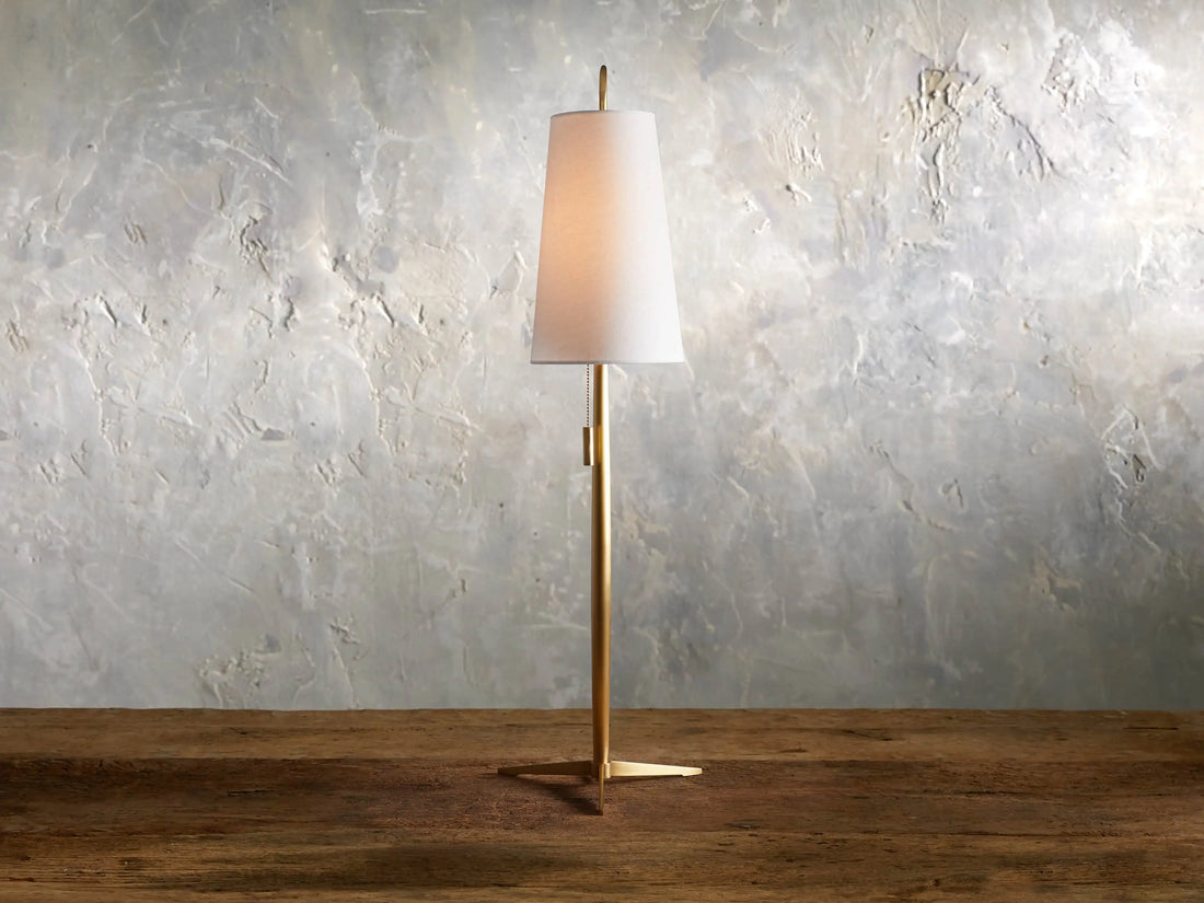 Lancia Brass Table Lamp