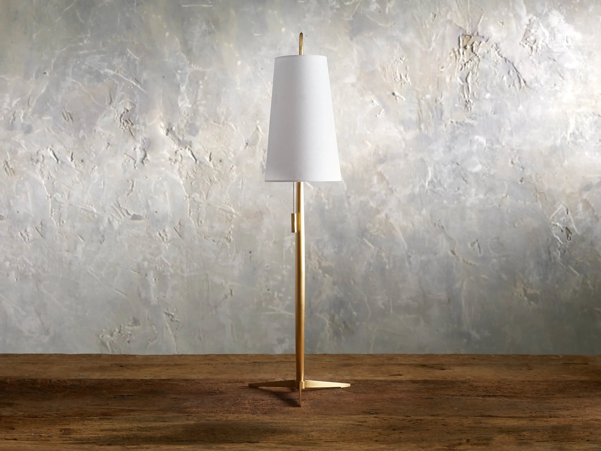 Lancia Brass Table Lamp