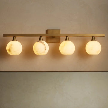 Arica Alabaster Sconce 4 Light