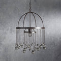 Aubrey Modern Crystal Ball Pendant Lamp