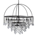 Aubrey Modern Crystal Ball 4 Tier Chandelier