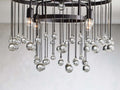 Aubrey Crystal Ball Flushmount Lamp