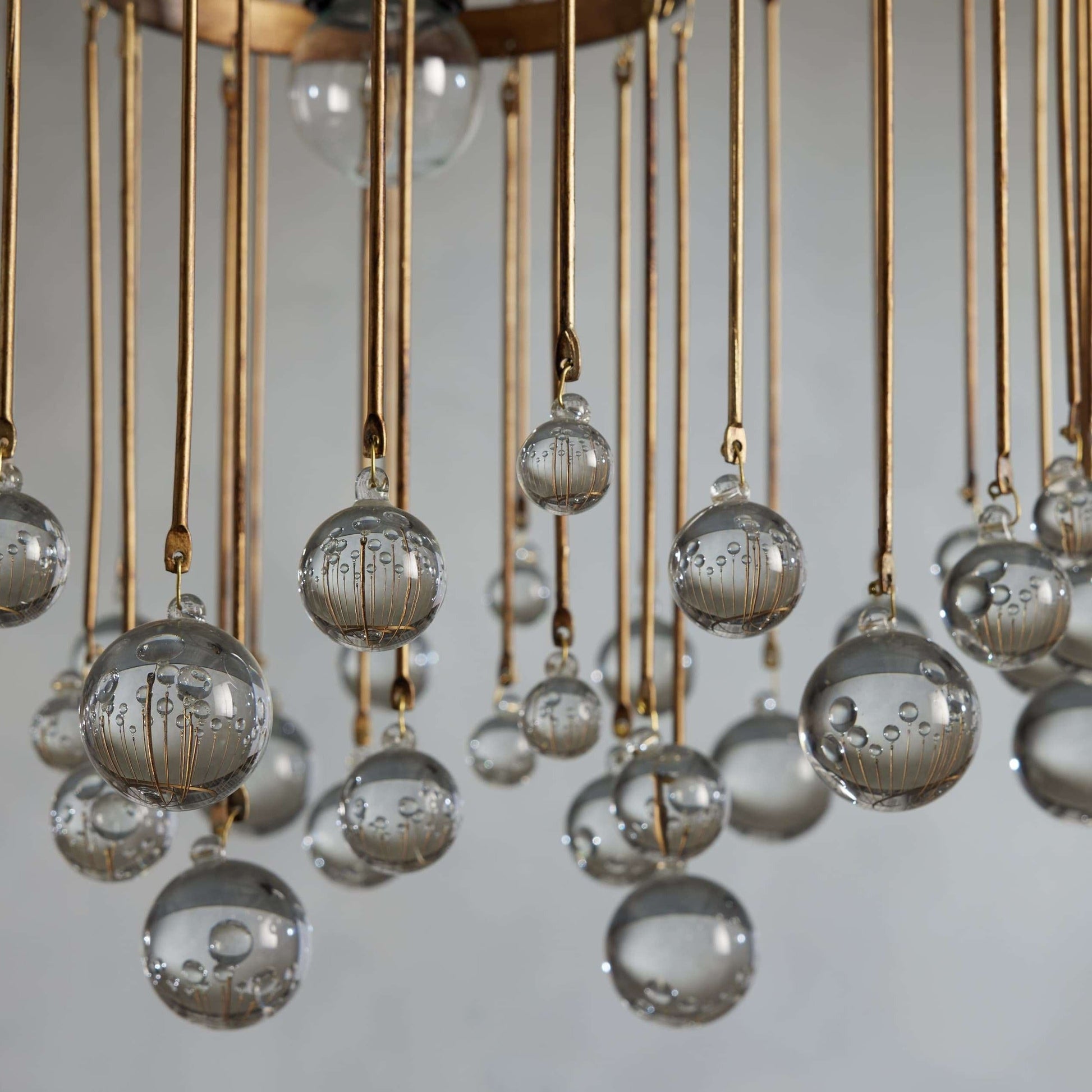 Aubrey Modern Crystal Ball Pendant Lamp