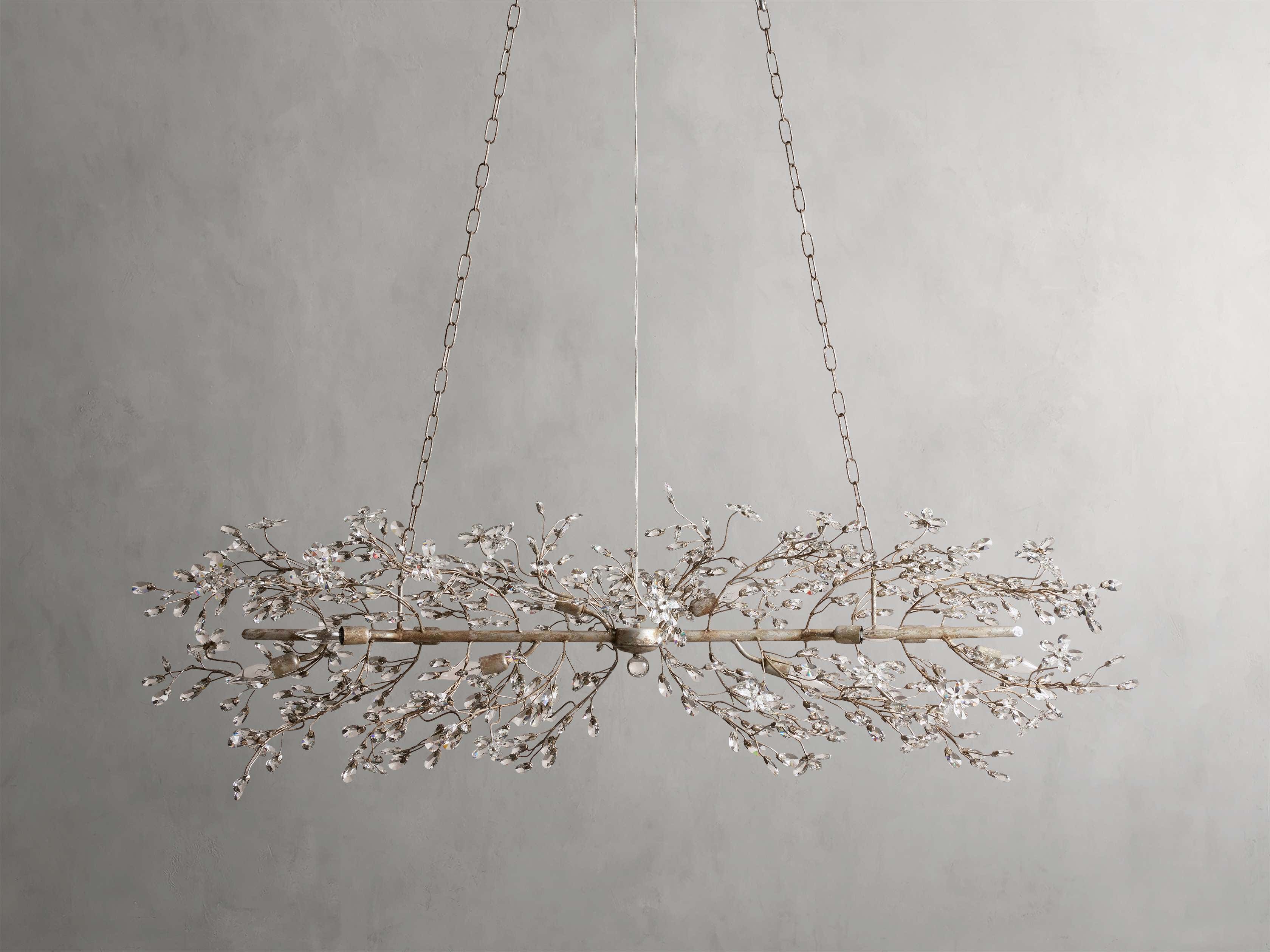Fiore Linear Chandelier 43" 51" 68"