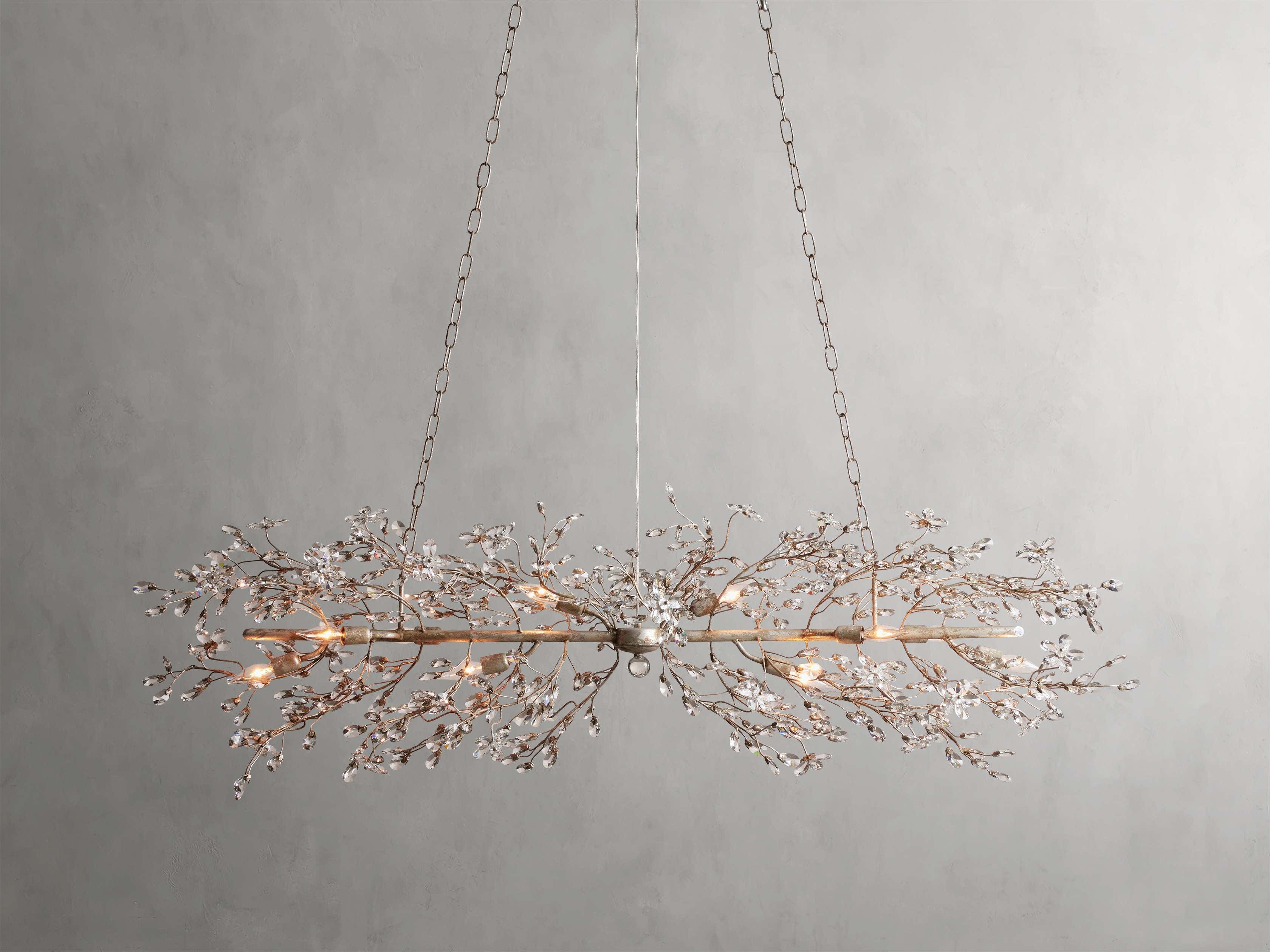 Fiore Linear Chandelier 43" 51" 68"