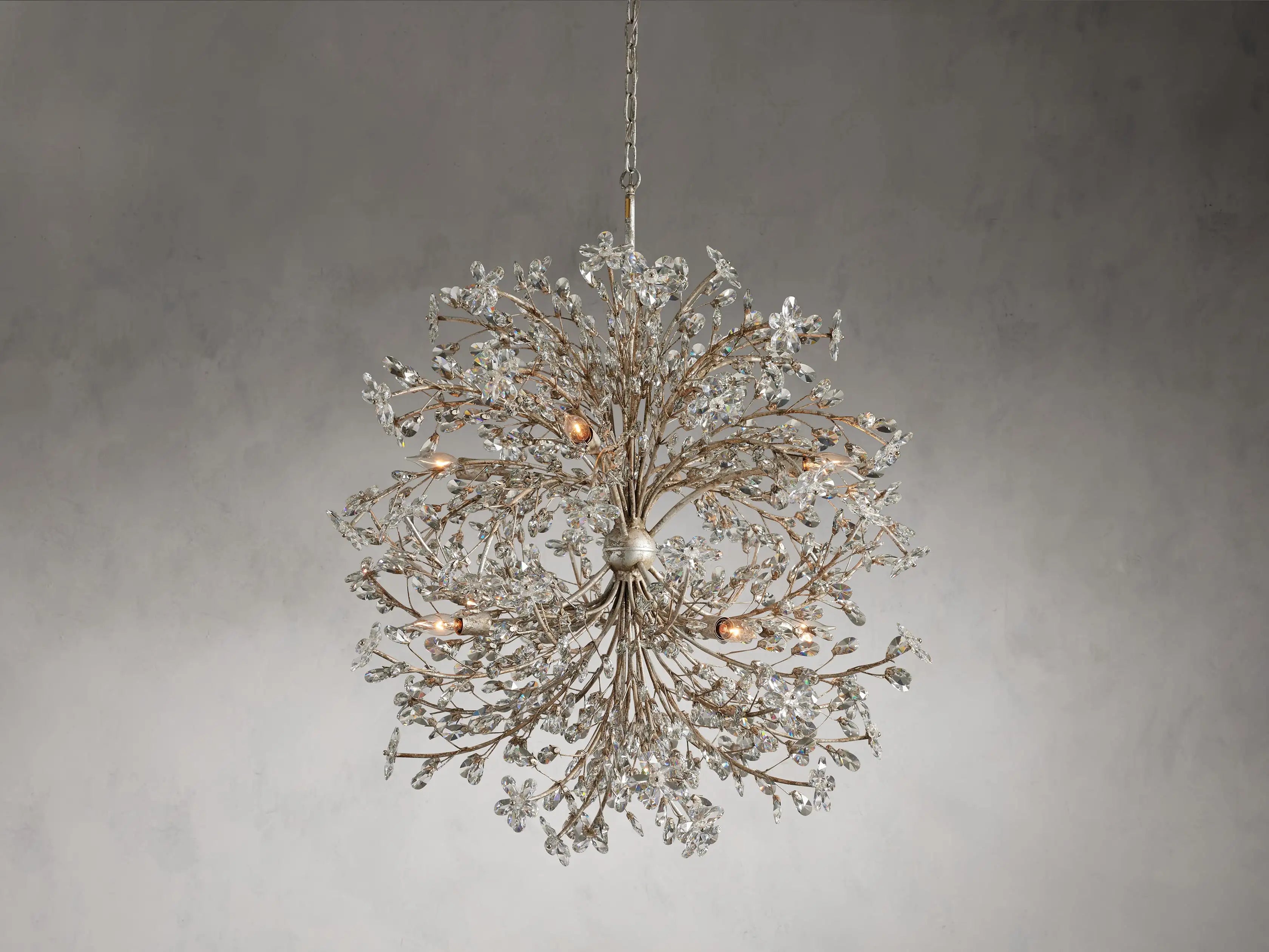 Fiore 8-Light Round Chandelier 35"