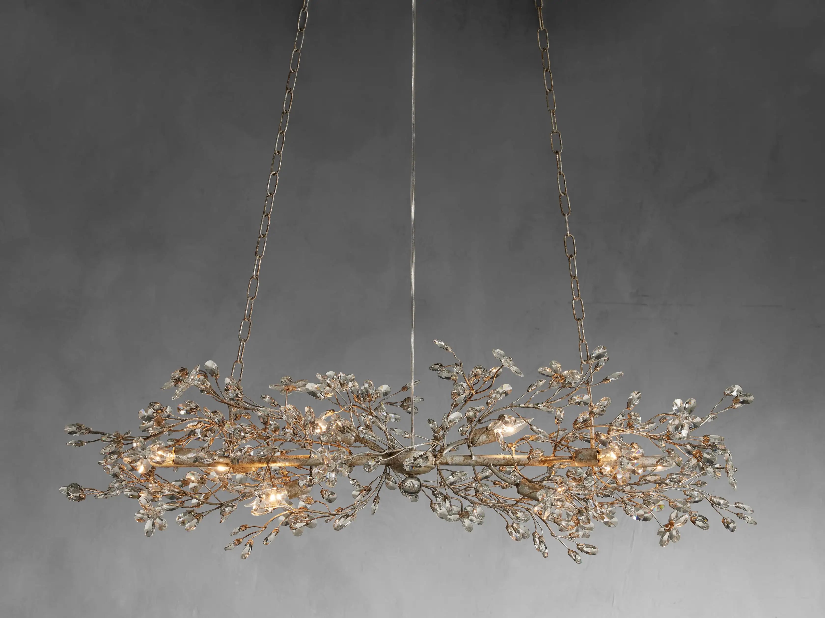 Fiore Linear Chandelier 43" 51" 68"