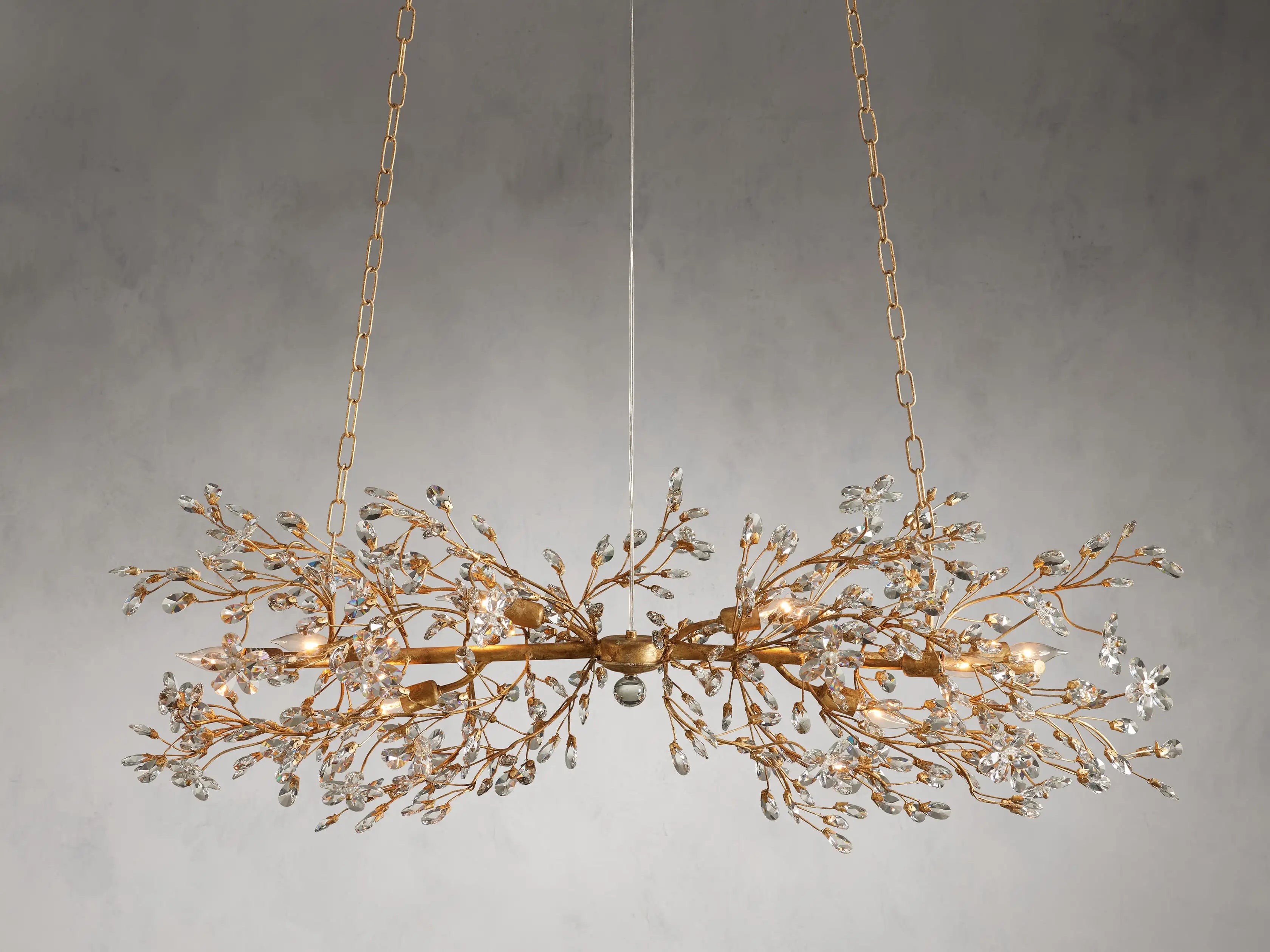 Fiore Linear Chandelier 43" 51" 68"