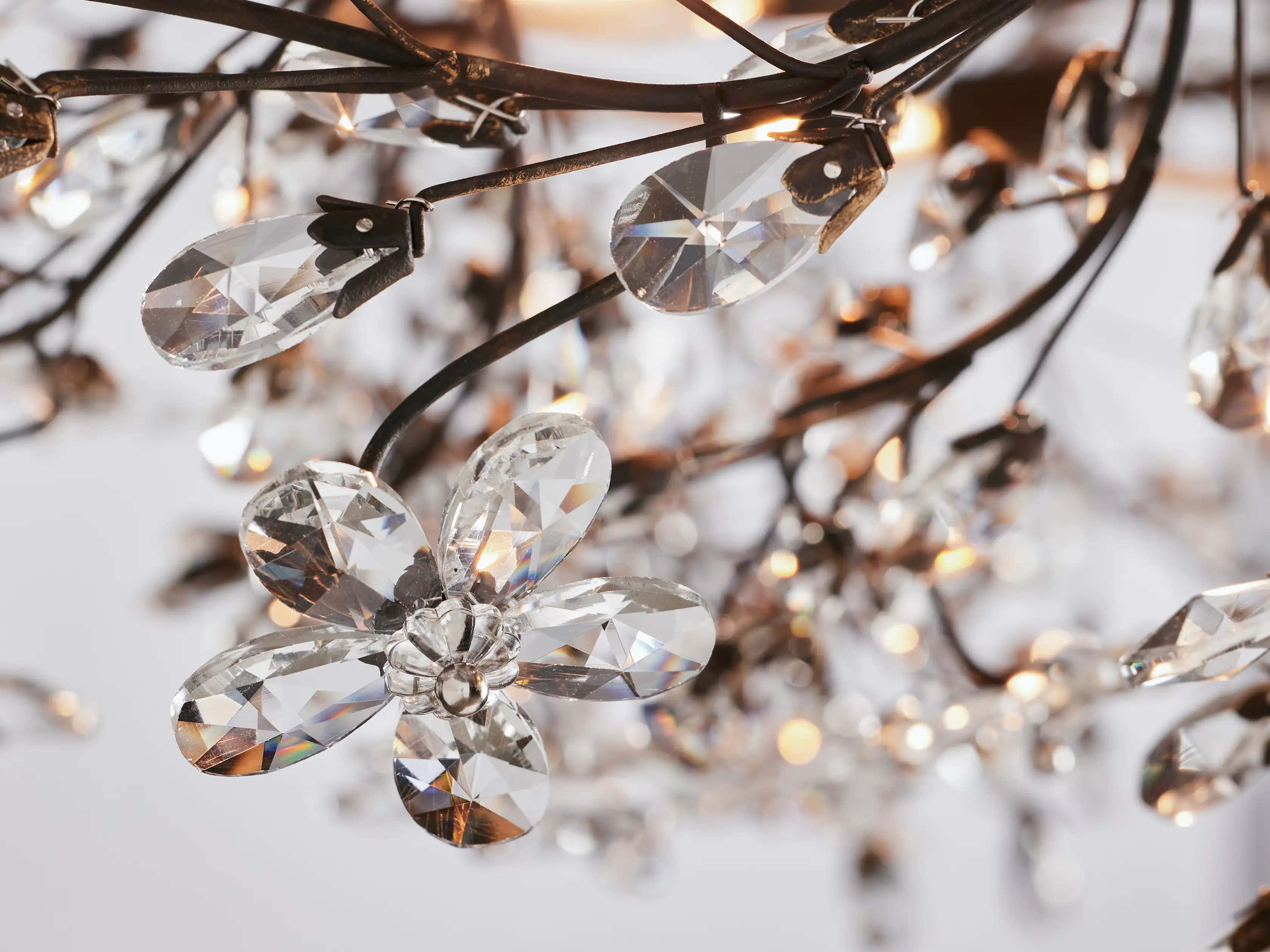 Fiore Crown Chandelier 39" 48" 60"