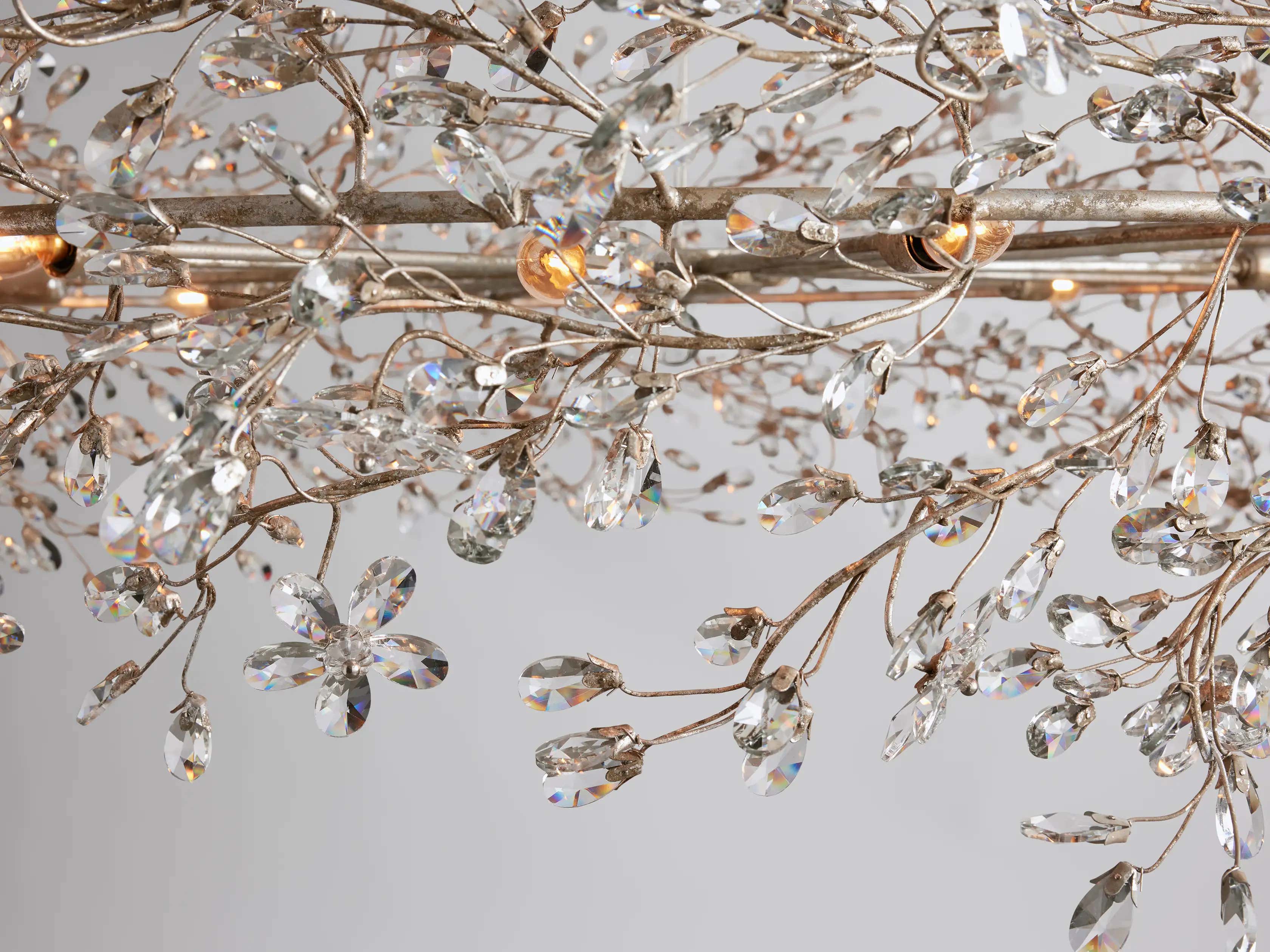 Fiore Crown Chandelier 39" 48" 60"