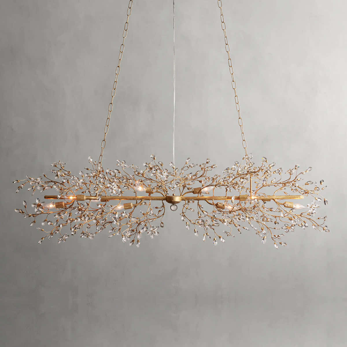 Fiore Linear Chandelier 43" 51" 68"