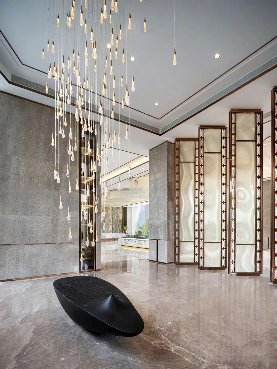 Soltaire Linear Chandelier 37" 50" 60" 70" 87" 120"