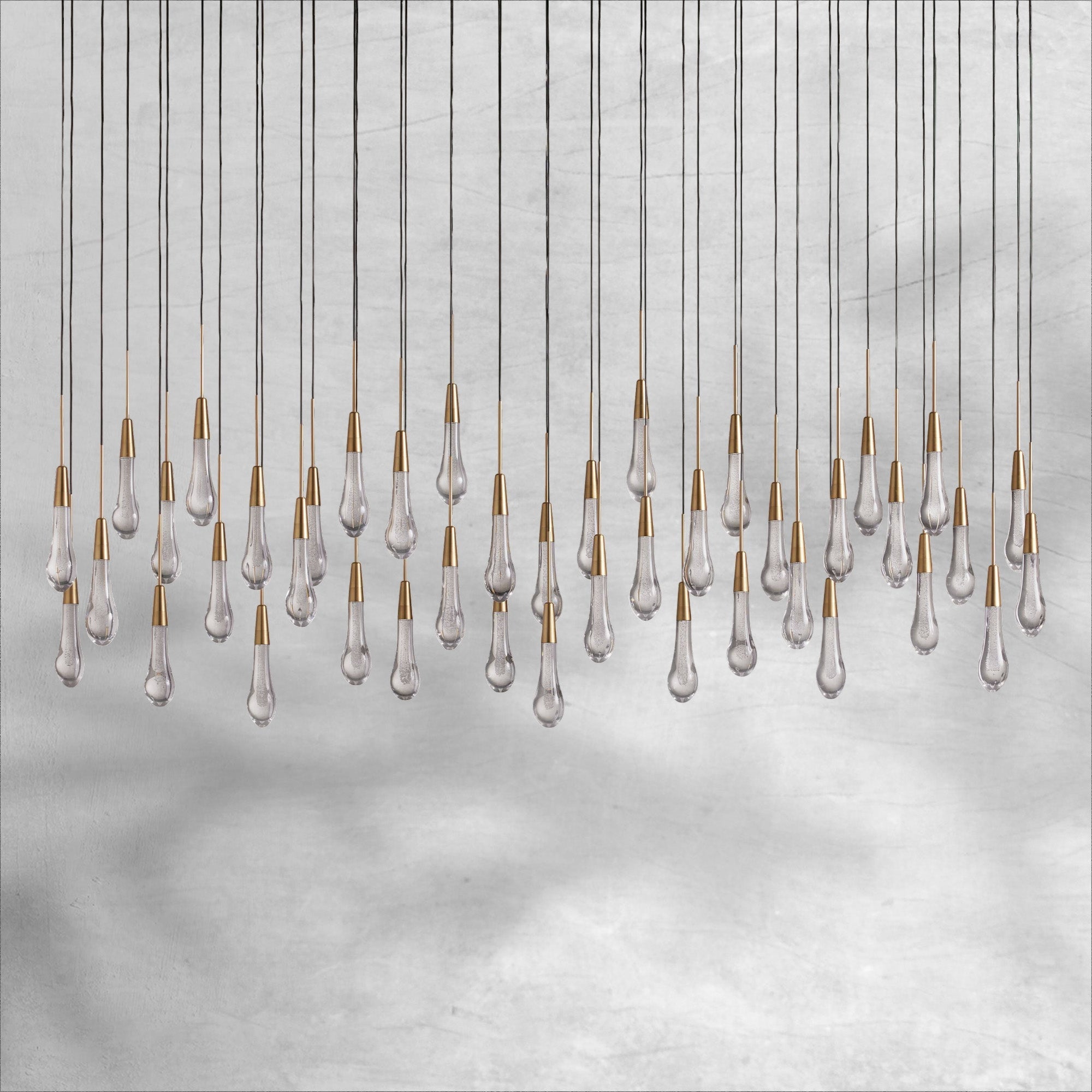 Soltaire Linear Chandelier 37" 50" 60" 70" 87" 120"