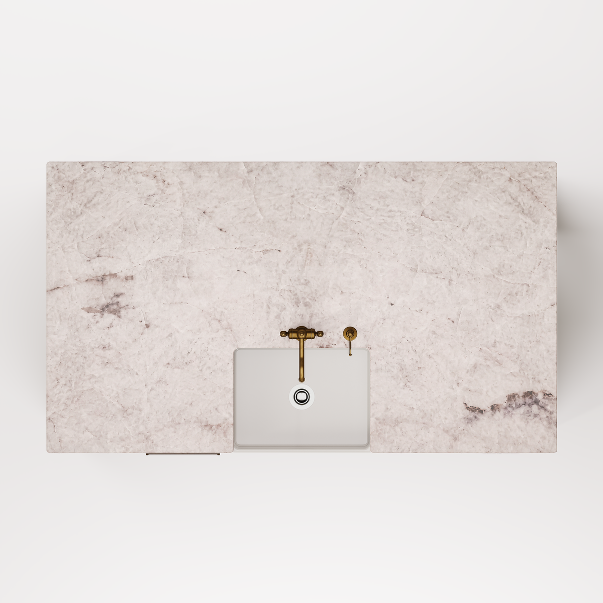 Custom Stone Kitchen Island