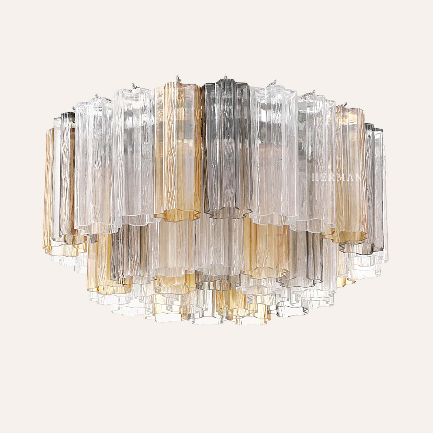 Addis Murano Glass Flushmount 22"/32"