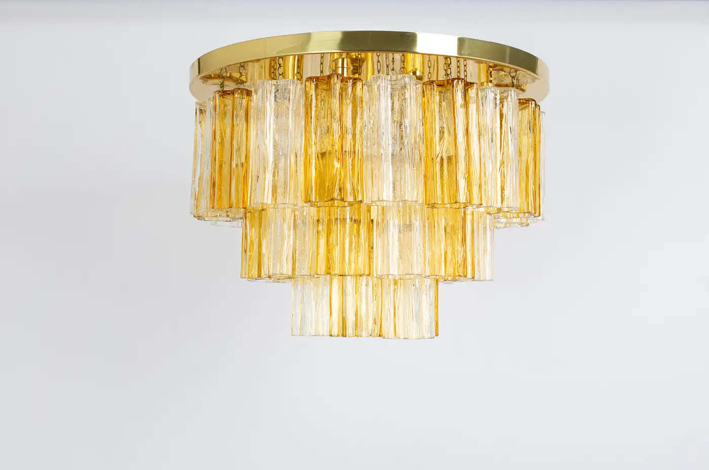 1 of 3 Tronchi Murano Glass Flush mount light