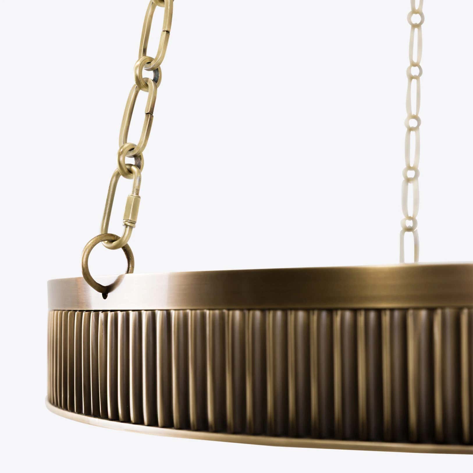 Chaplin Alabaster Plafonnier Chandelier