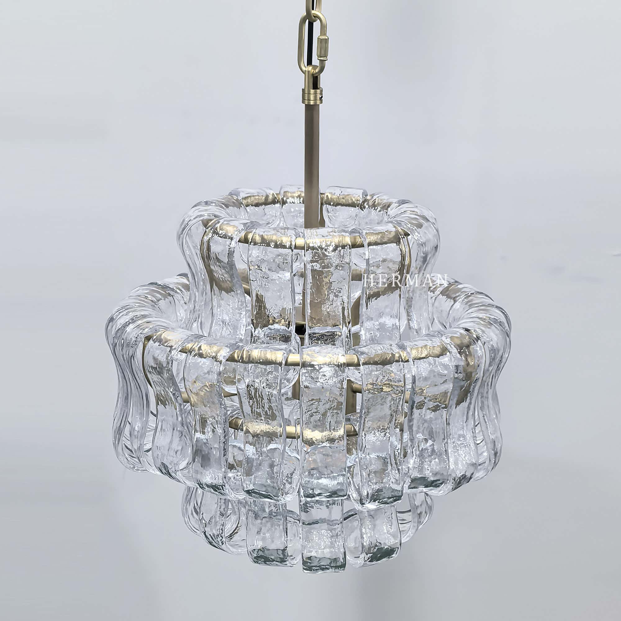 Amor Ghiaccio Glass Pendant Light