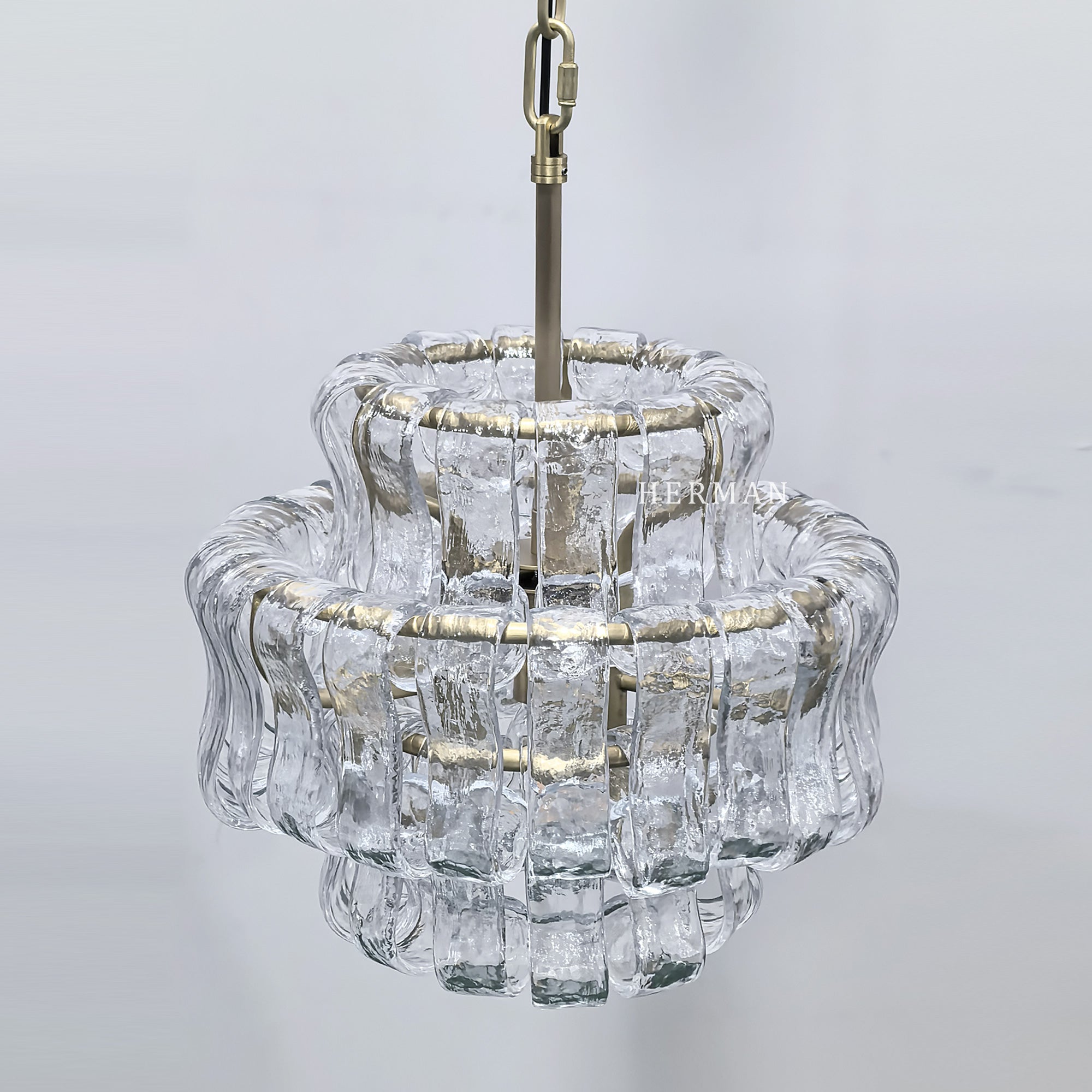 Amor Ghiaccio Glass Pendant Light