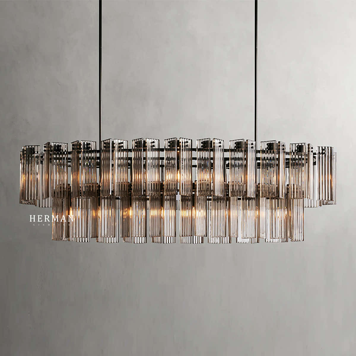 Delsie Oval 72" Chandelier