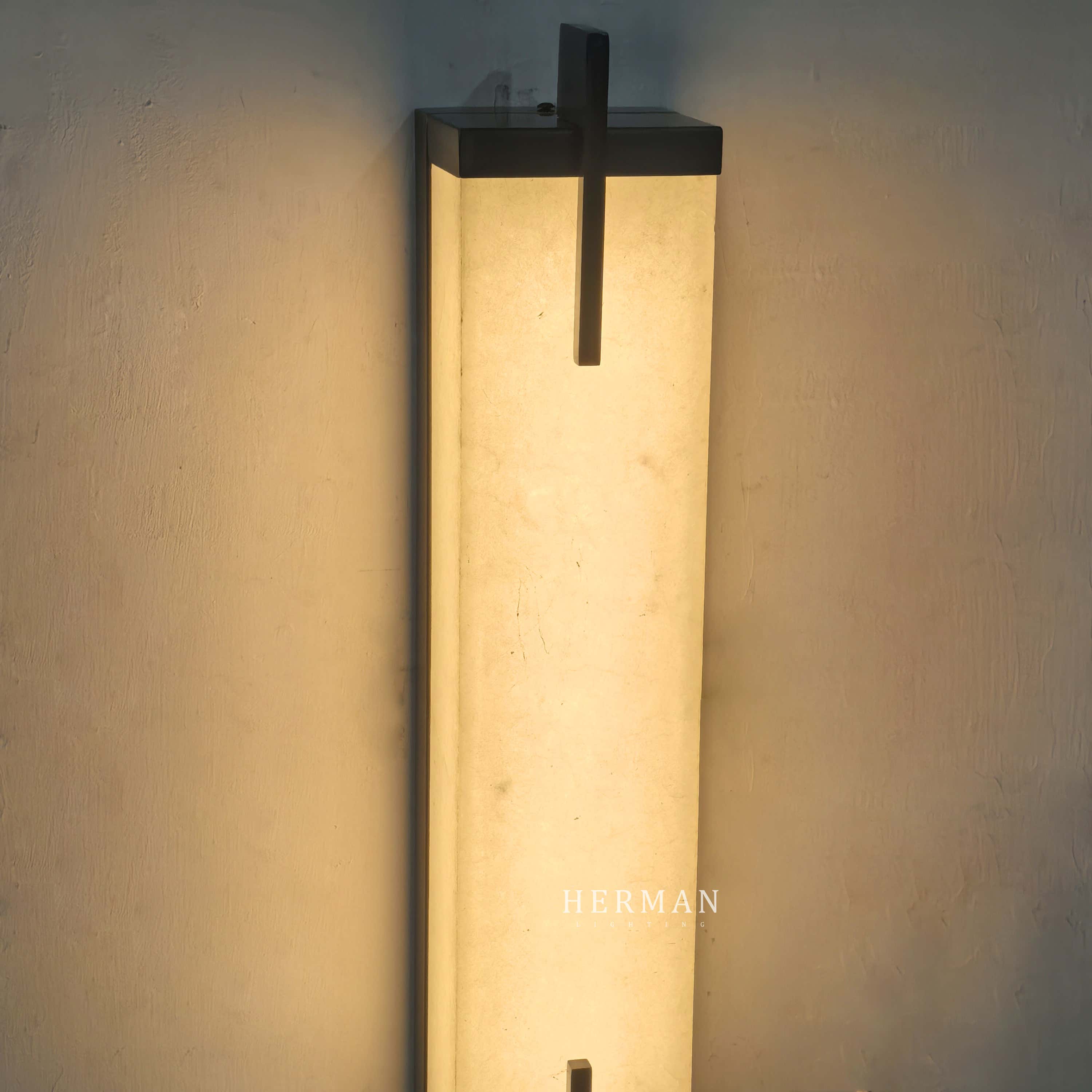 Beckett Alabaster Wall Sconce