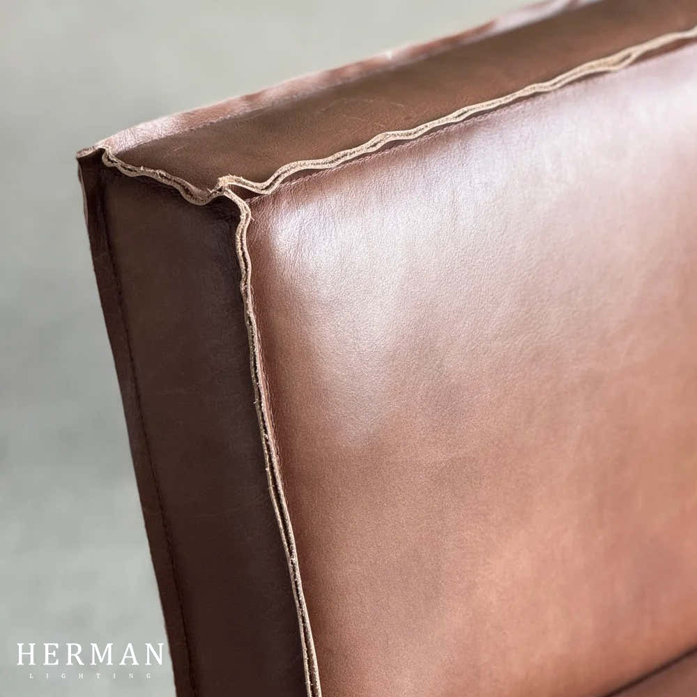 Playful Leather Dining Chair